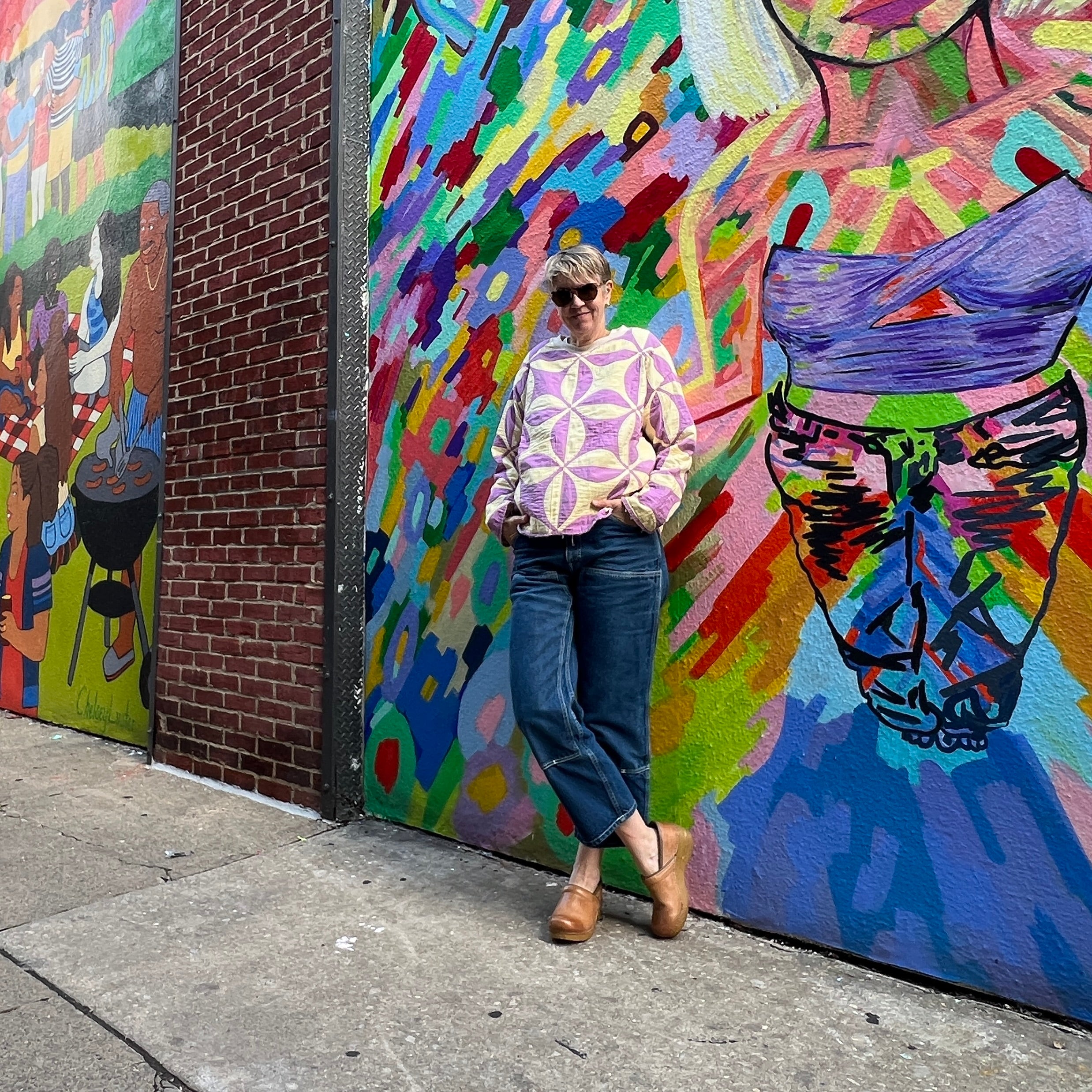 Purple Orange Peel Popover