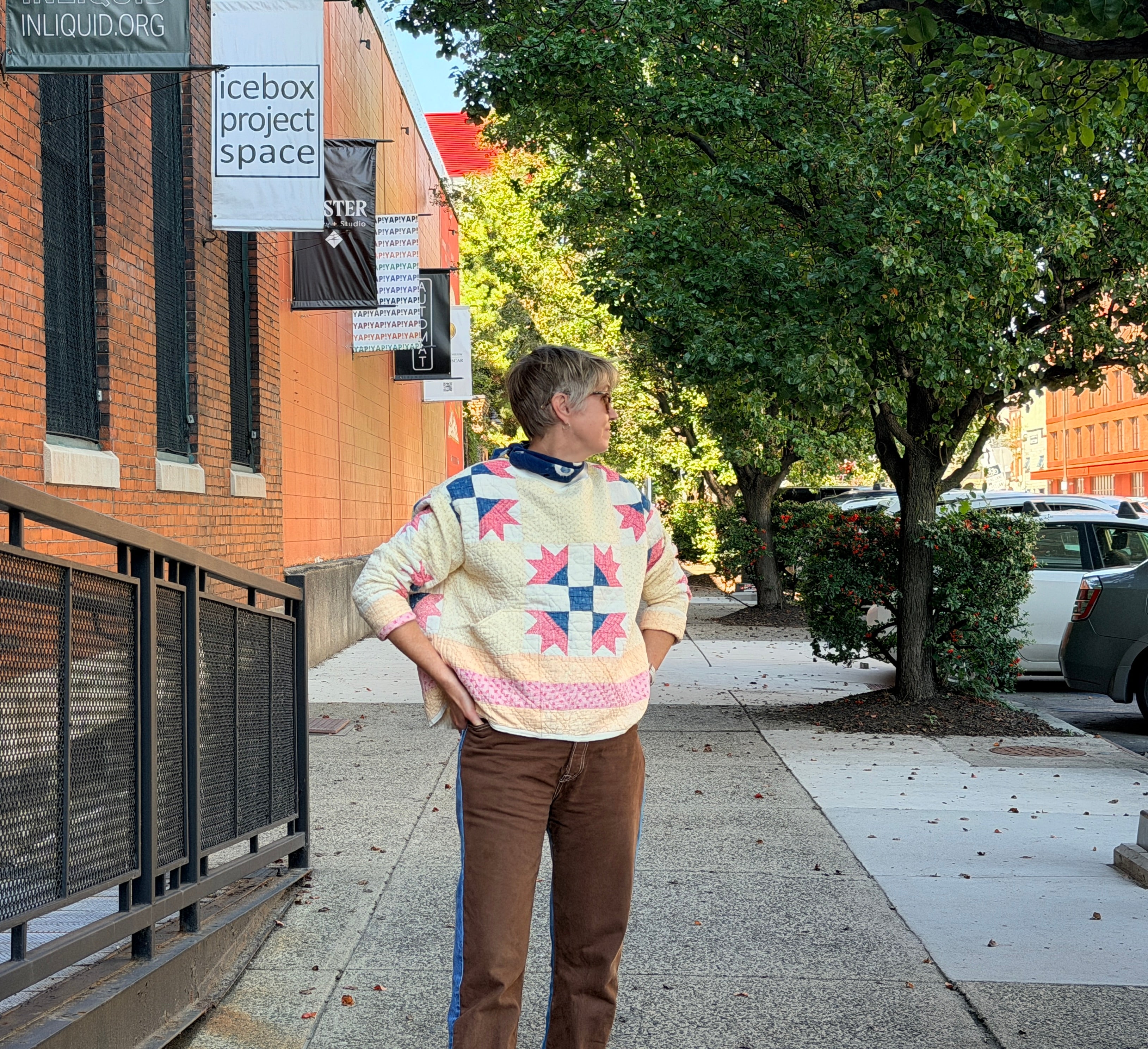 Indigo & Red Bear Tracks