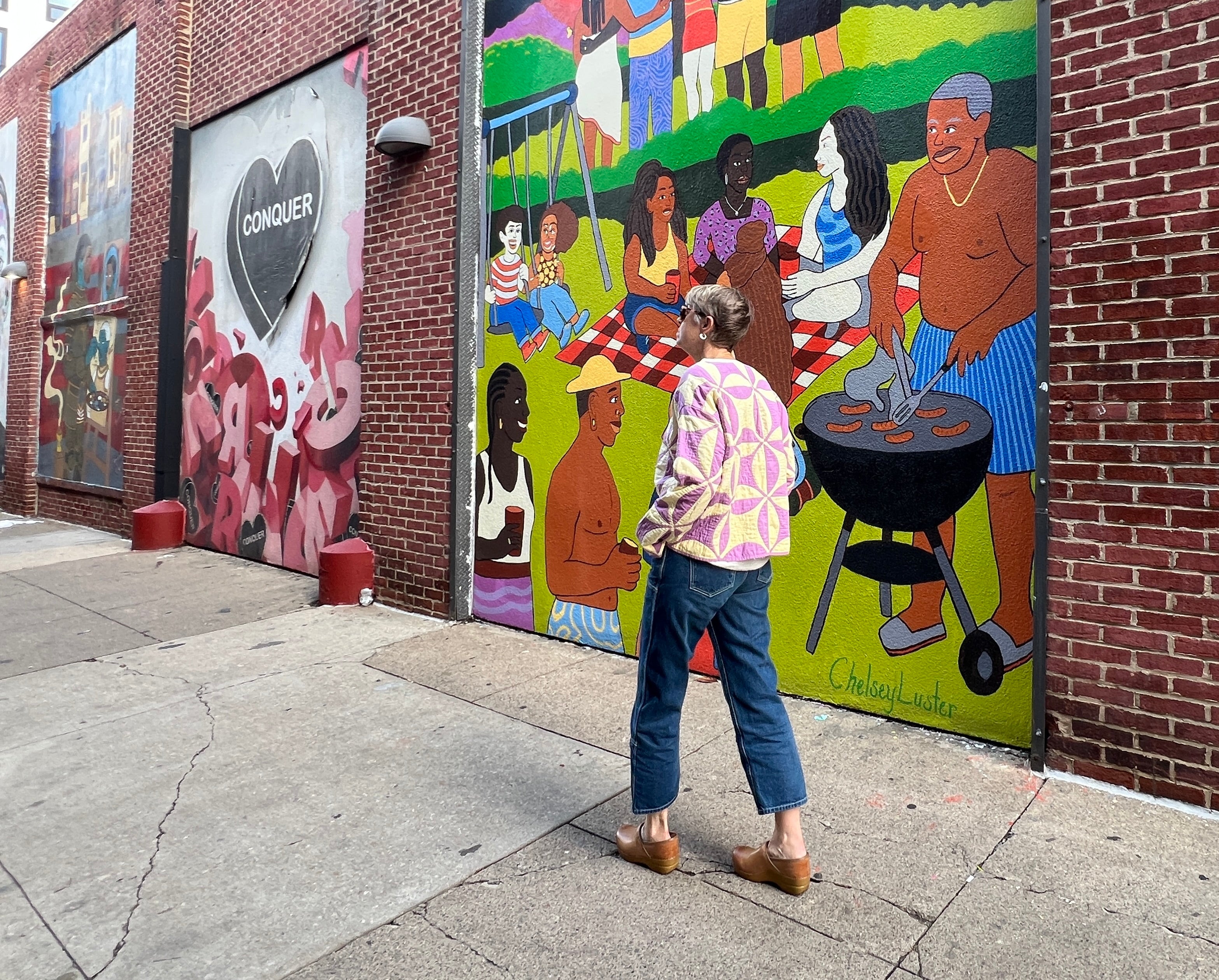 Purple Orange Peel Popover