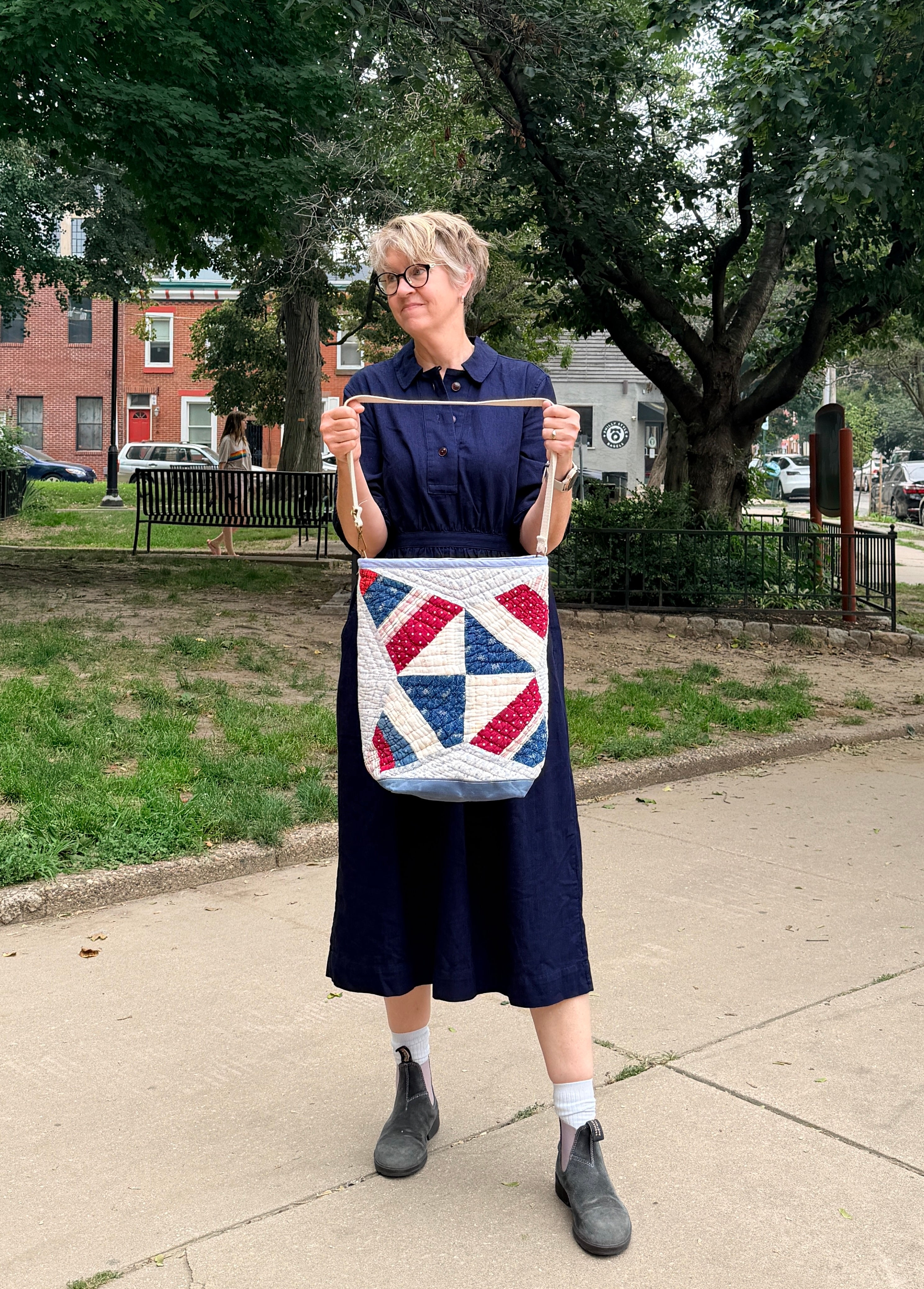 Star Spangled Bucket Bag