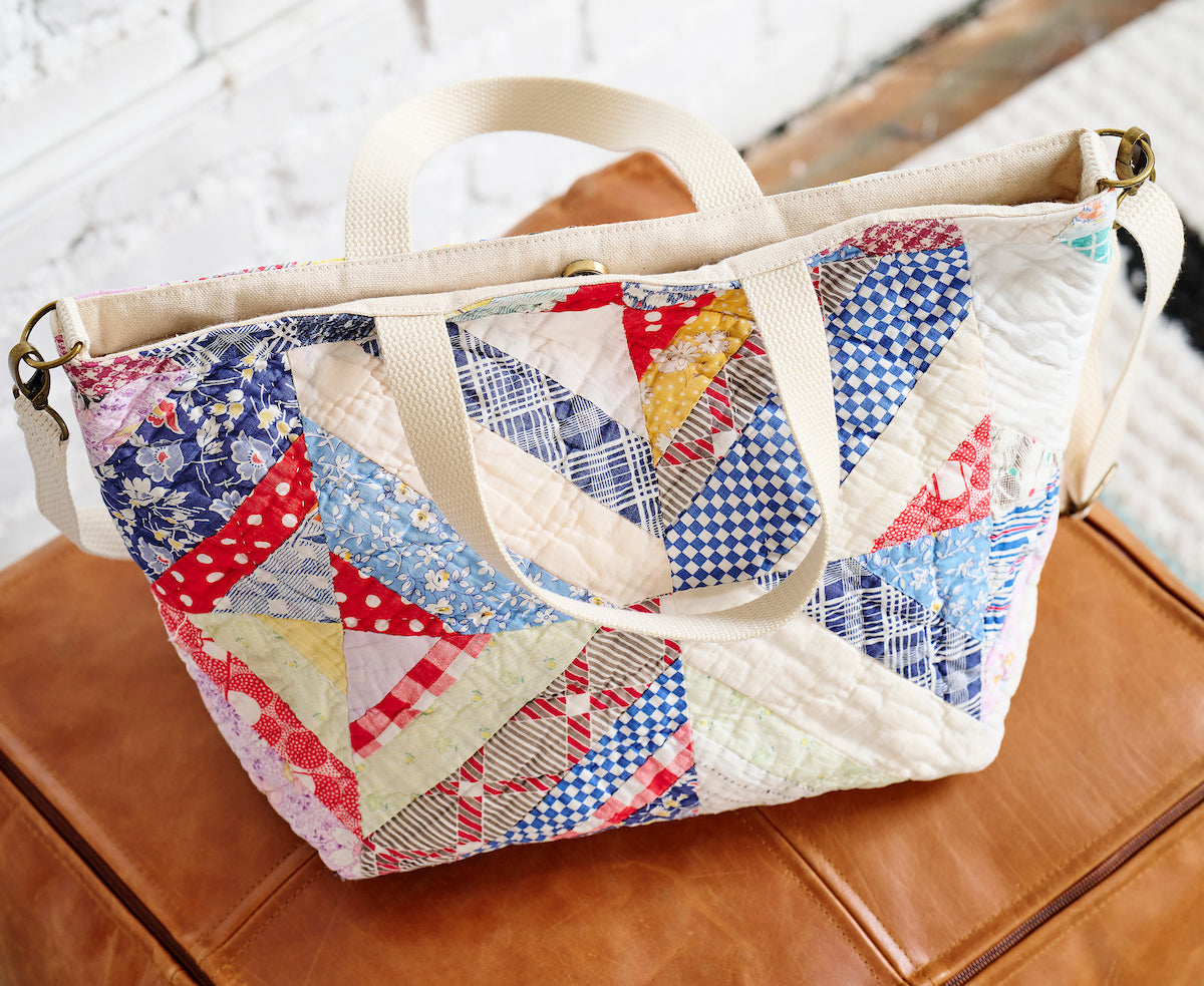 Studio Tote (60s Squares)