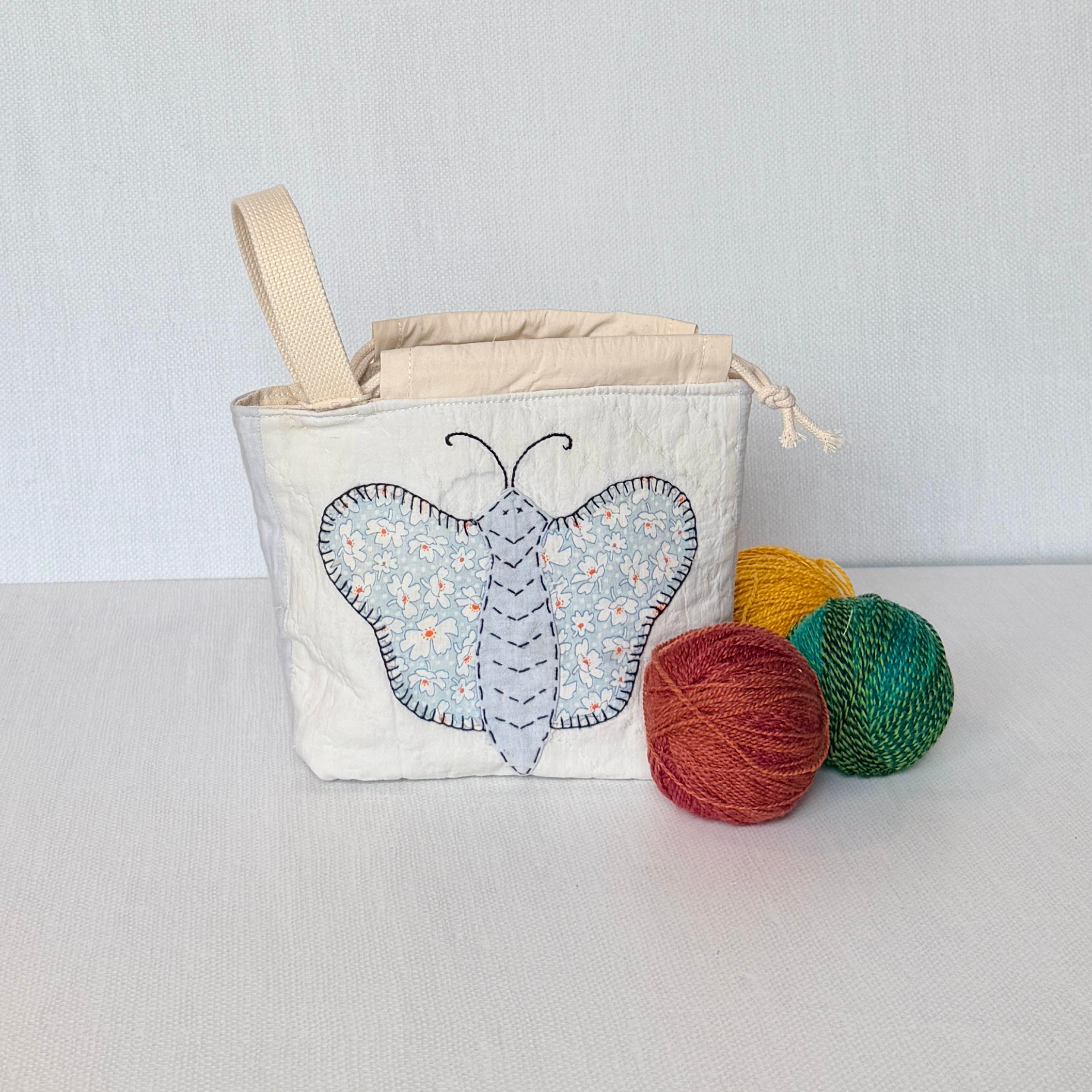 Baby Bucket Bag (Butterflies )