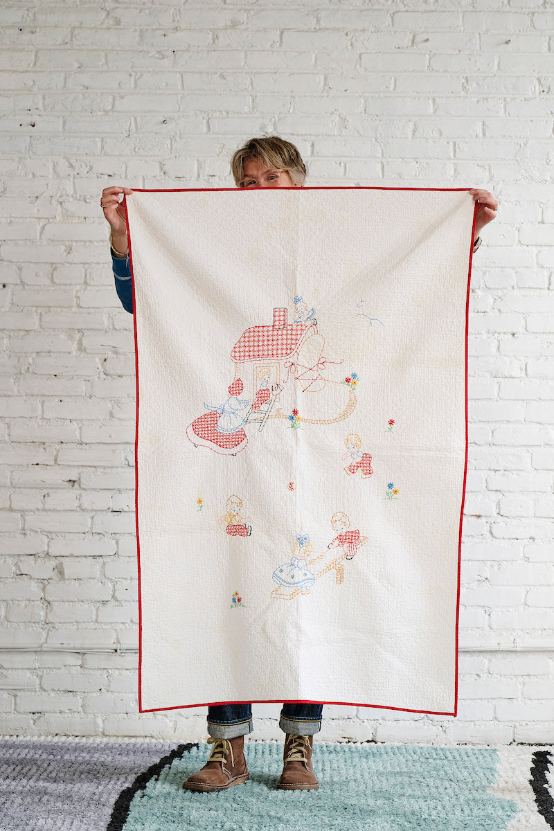 Baby Quilt (Old Woman Who Lived in a Shoe)
