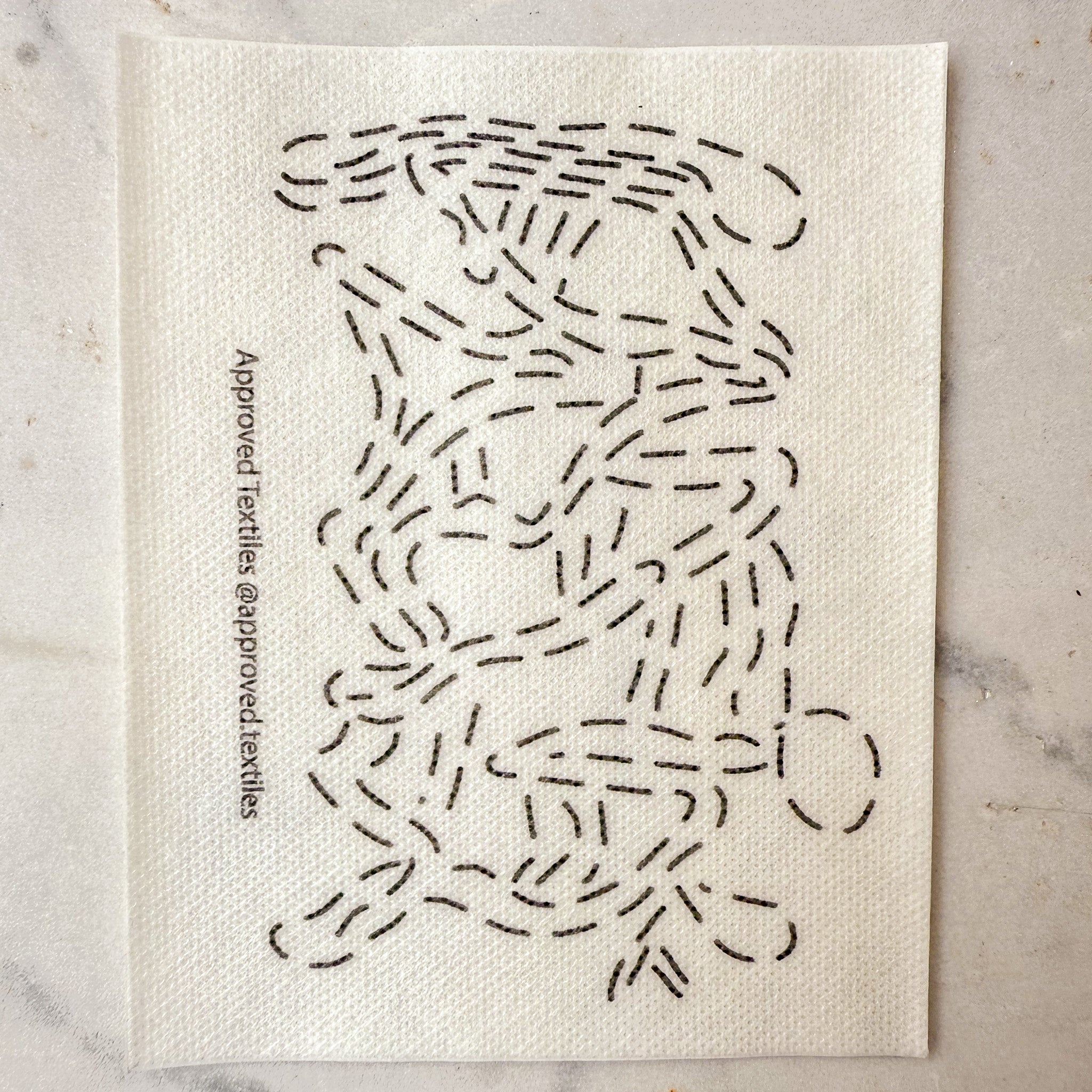 Shelia Hicks' Minimies: Visible Mending Transfers