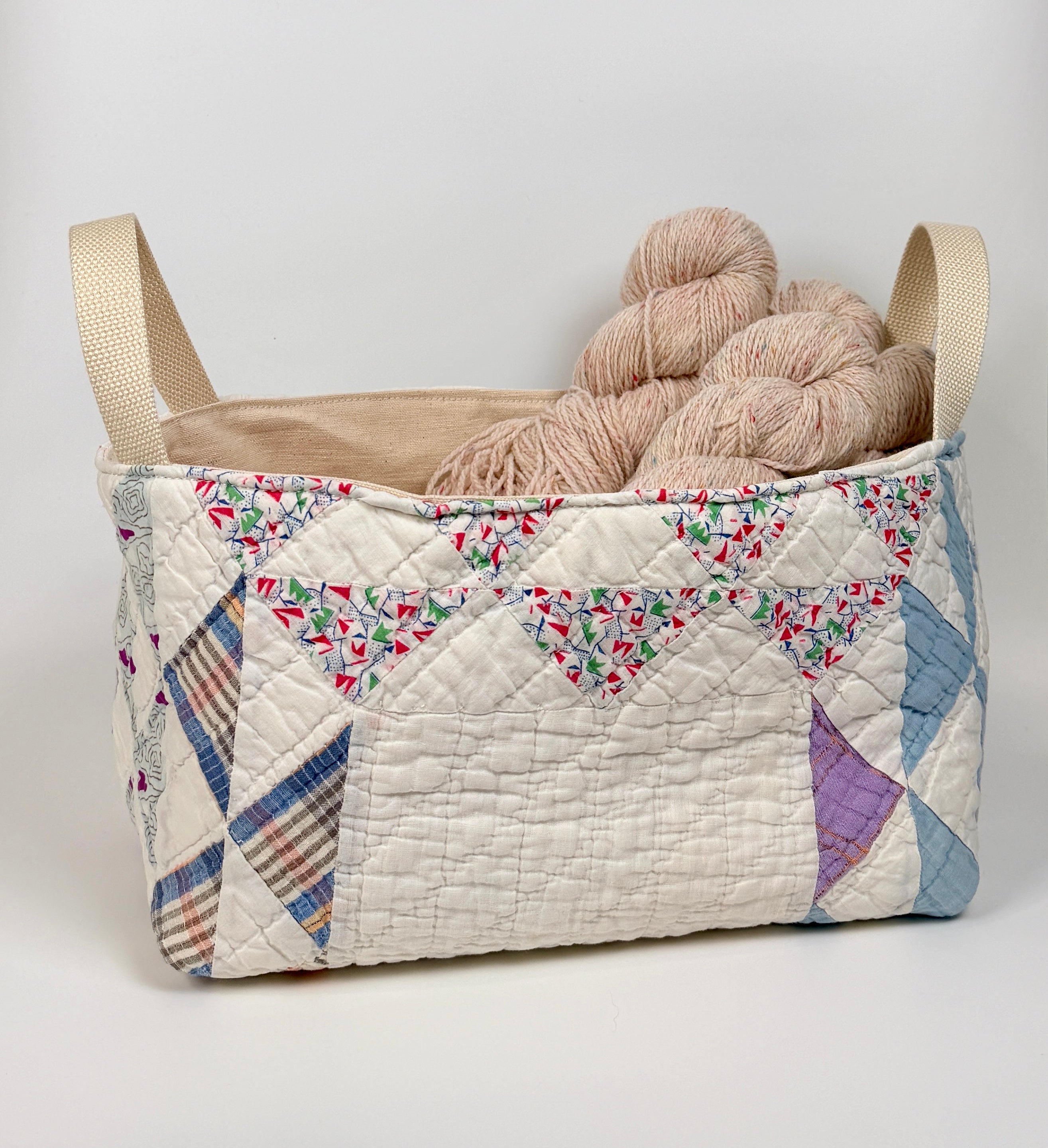 Quilt Basket (Ocean Wave)