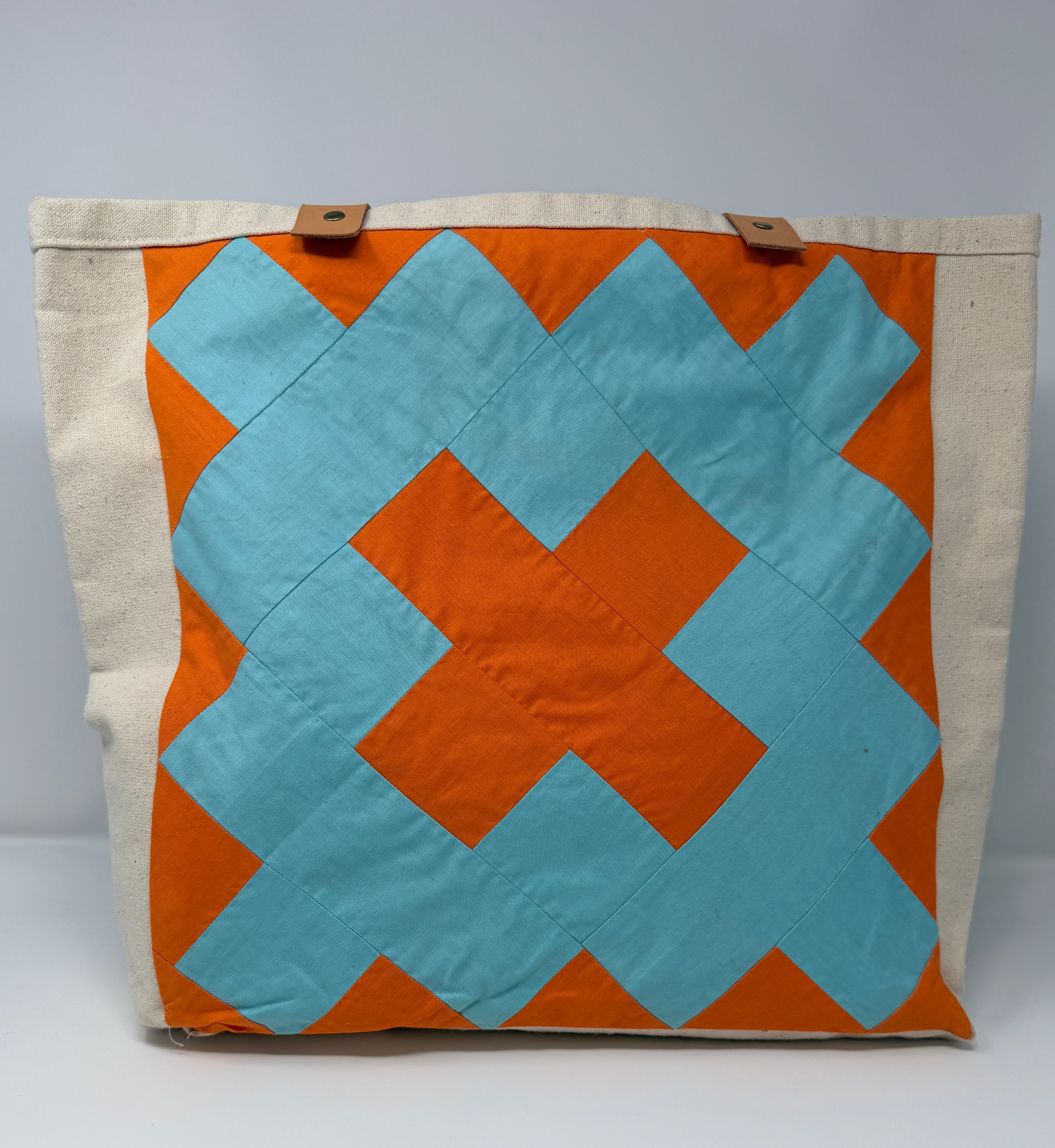 Bright Quilt Block Totes
