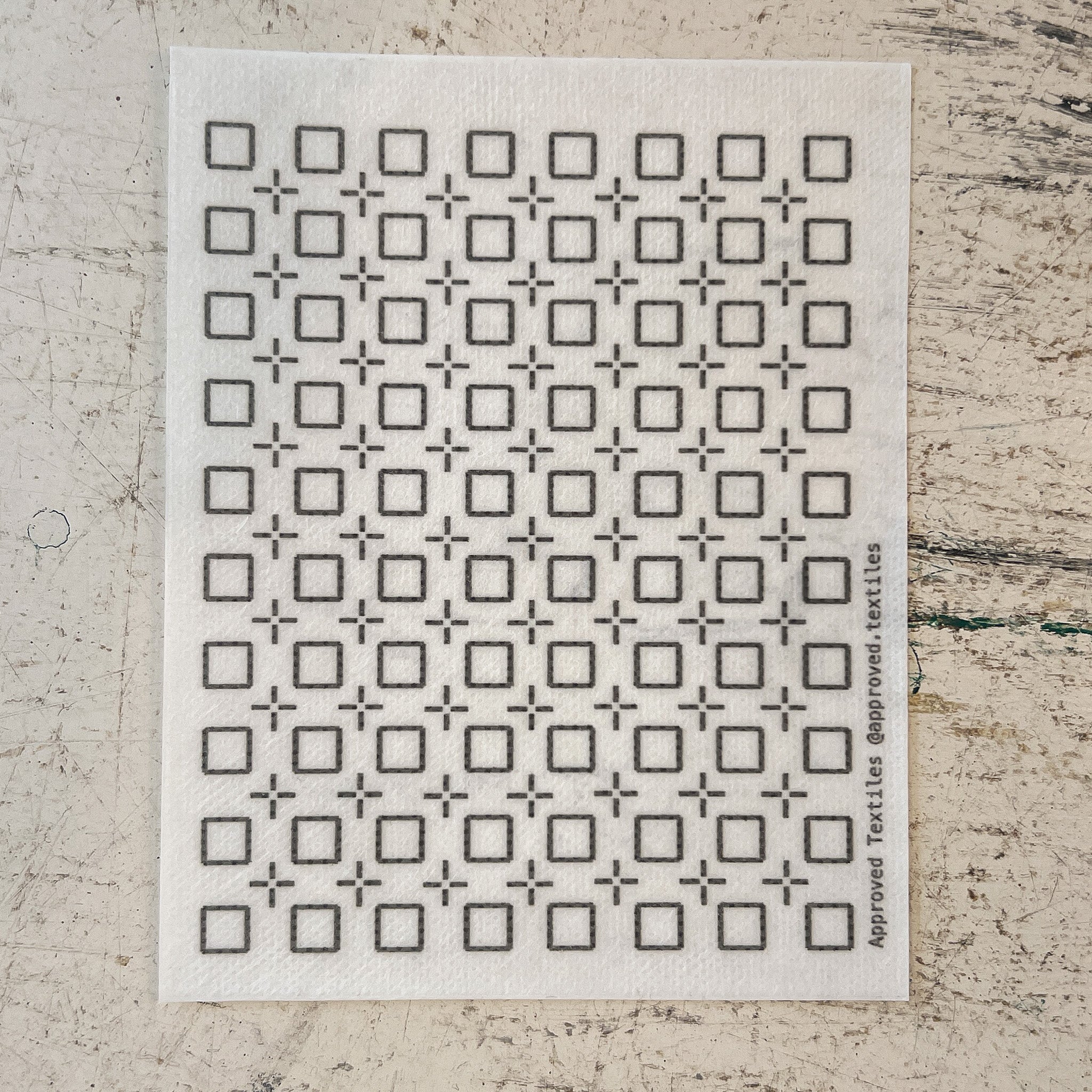 Little Squares . Minimal Mending Series