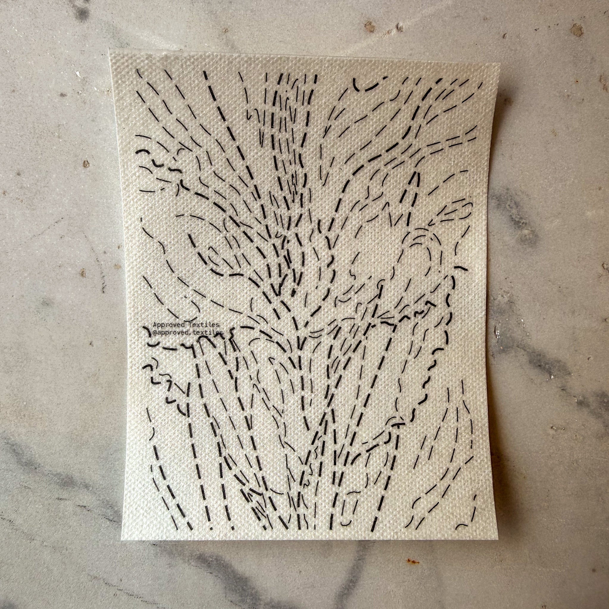 Georgia O'Keefe's Florals: Visible Mending Transfers