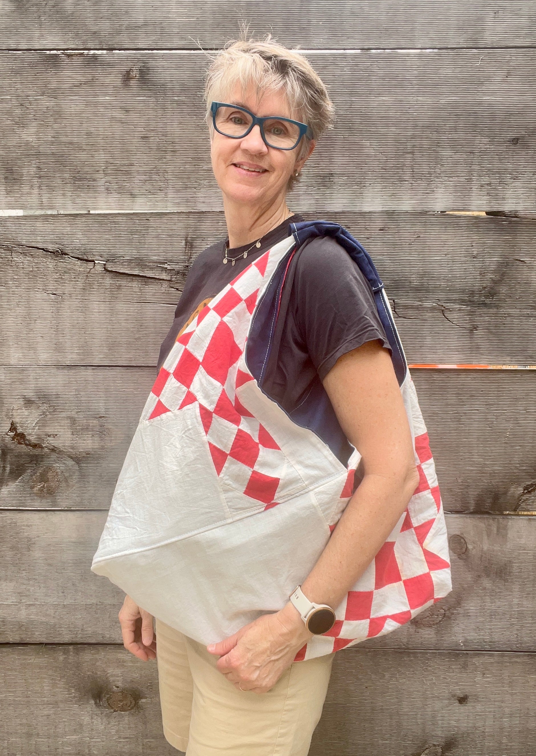 Origami Bag (Red Jacob's Ladder)