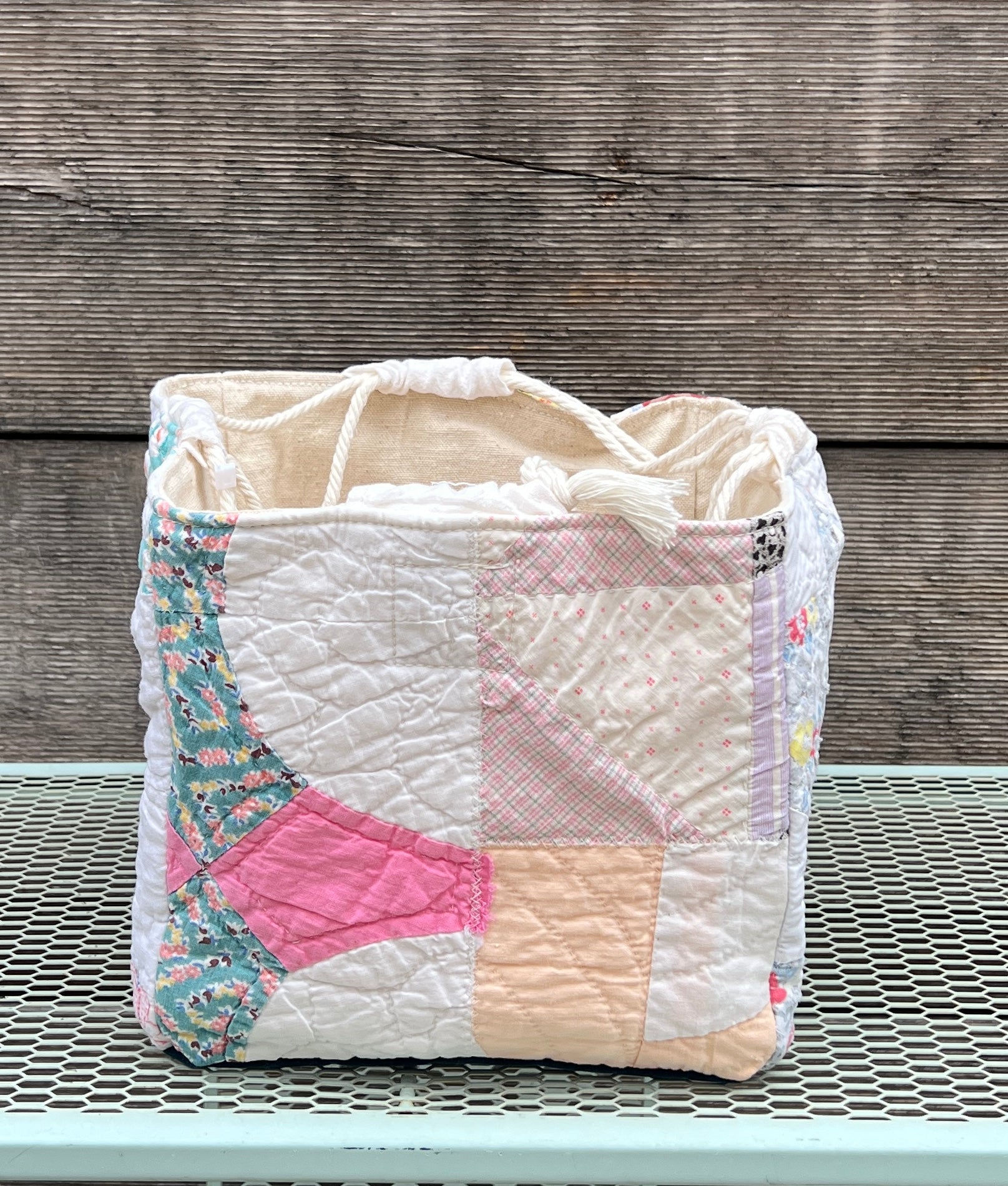 Quilt Komebukuro (Canvas Bottom) #2