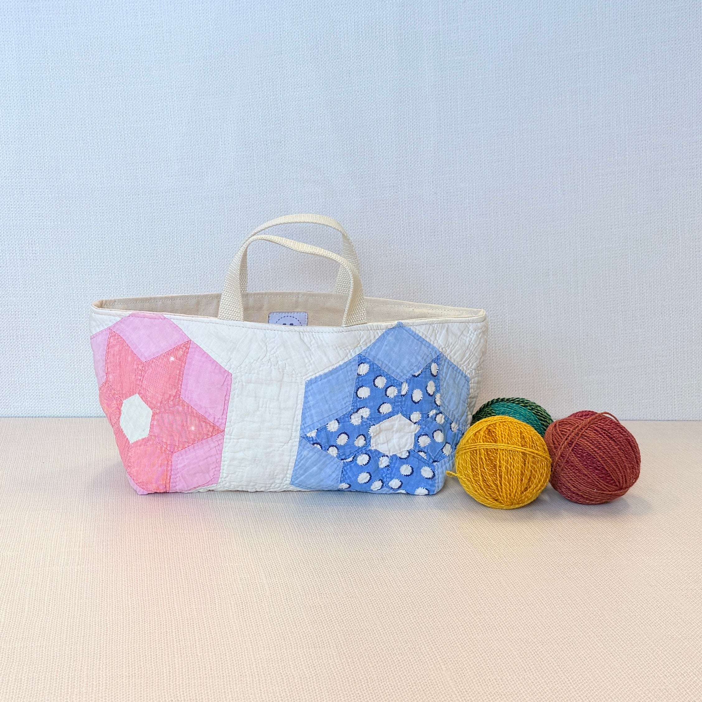 Maker Caddy Large (Feedsack 6 Point Star)