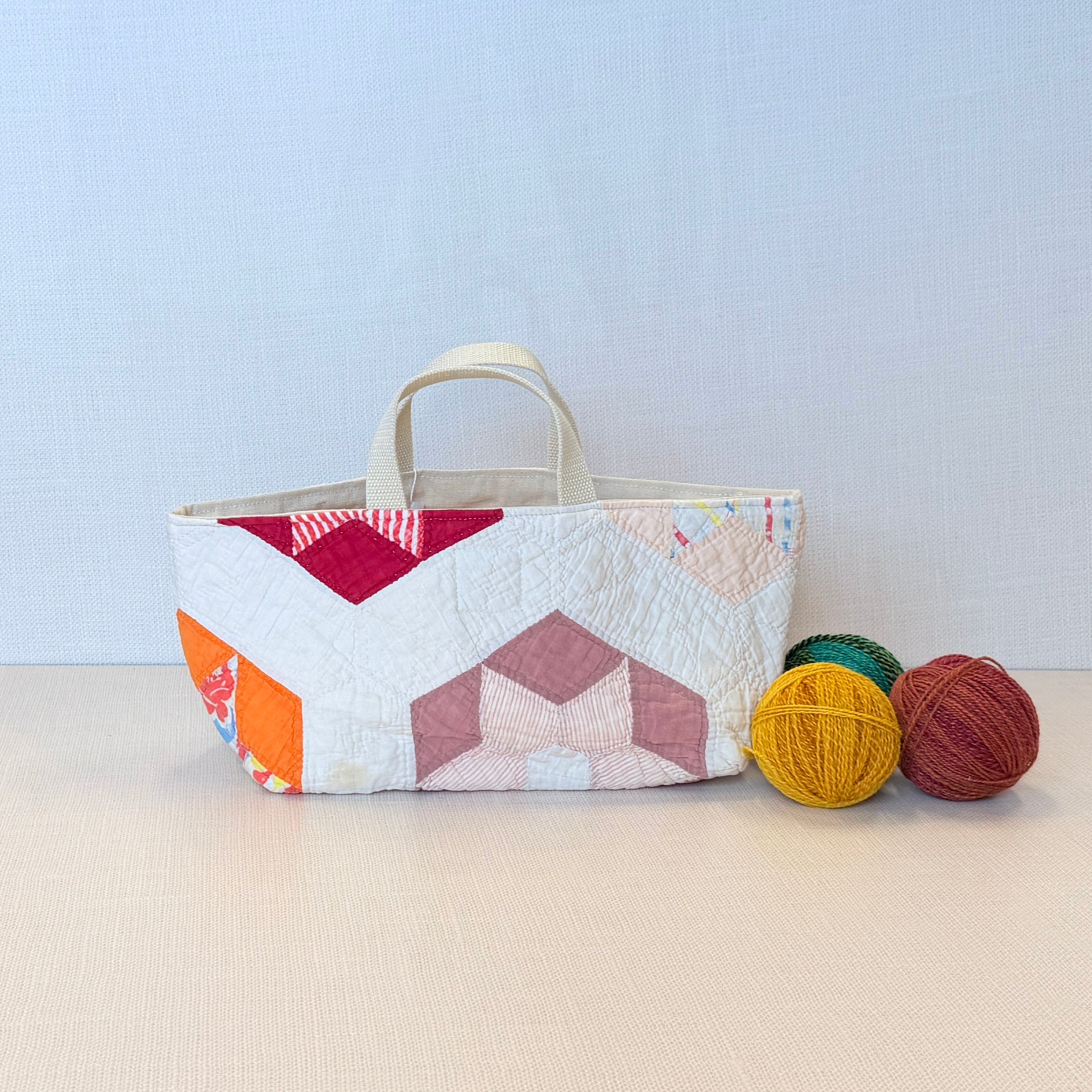 Maker Caddy Large (Feedsack 6 Point Star)