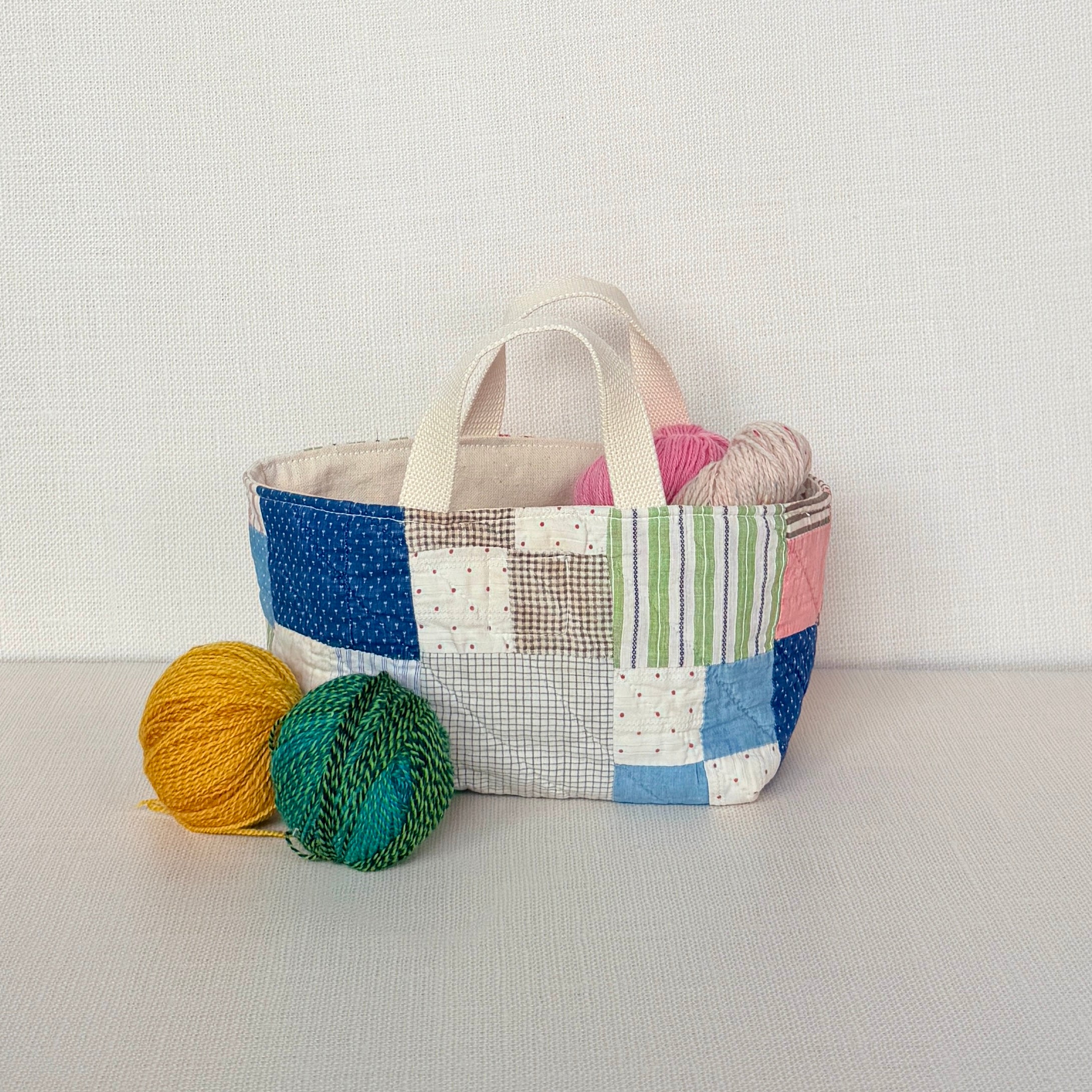 Maker Caddy Medium (Chambray 4 Patch)
