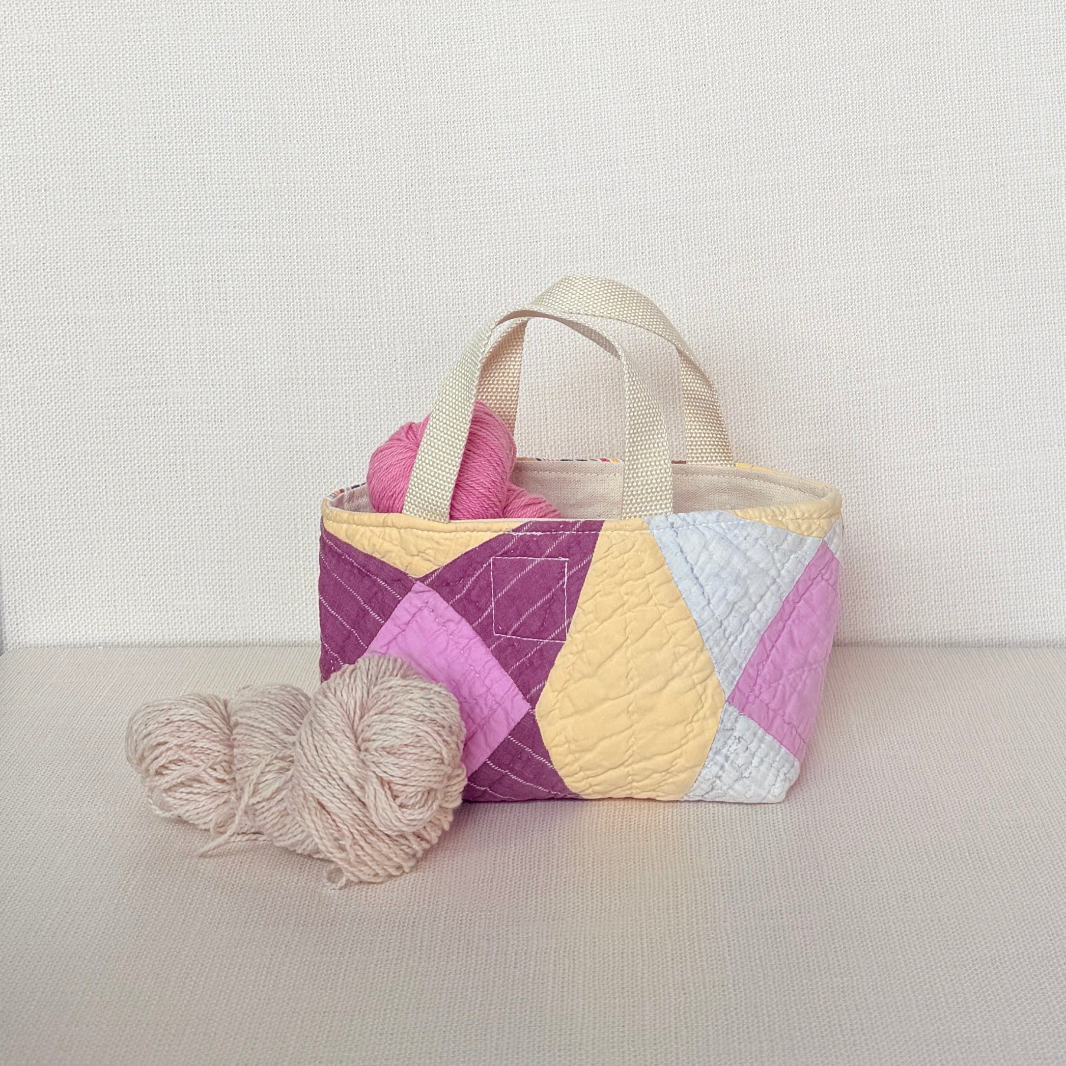 Maker Caddy Small (Yellow Hummingbird with Stripes)