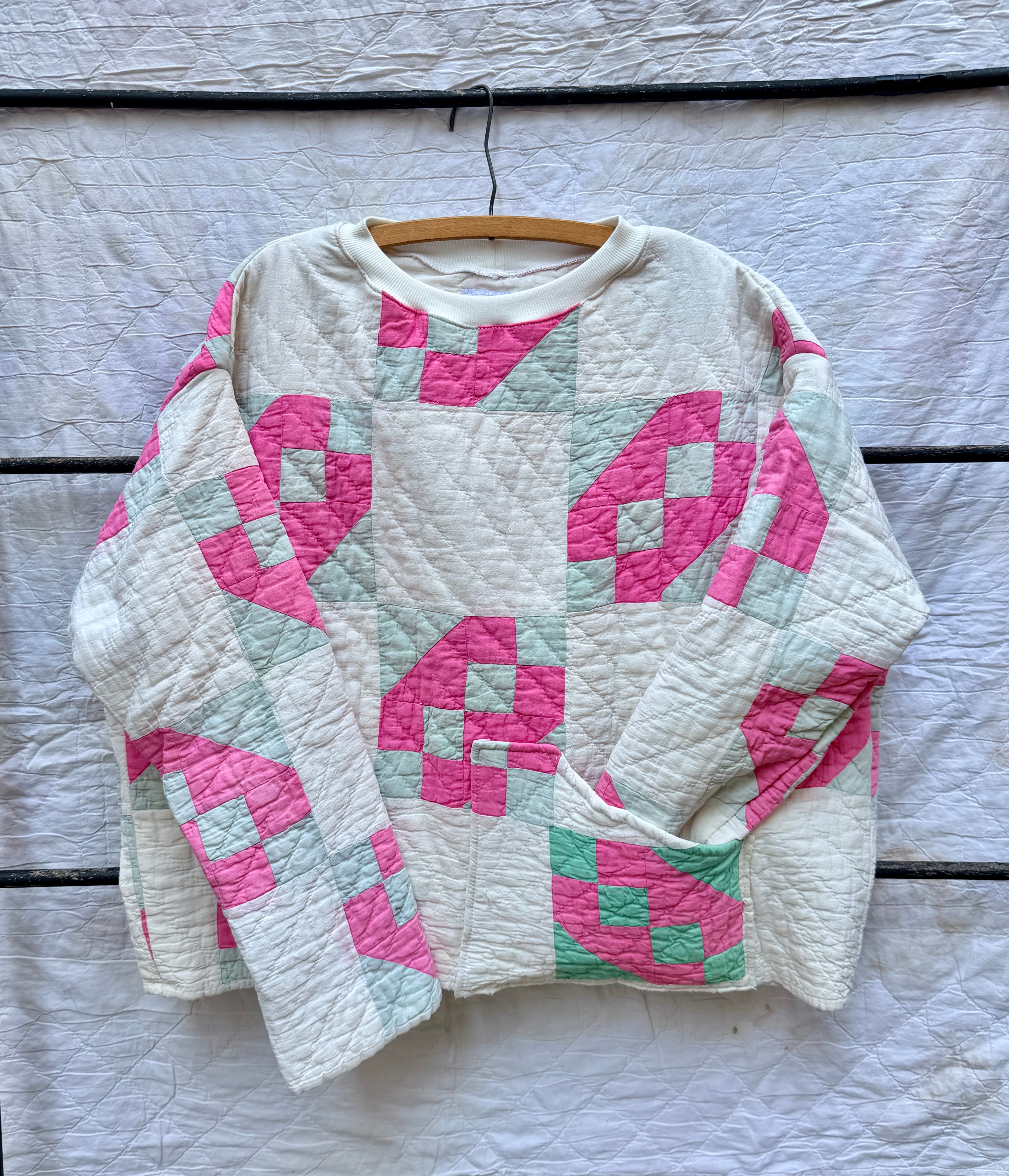 Popover (Pink & Gray Jacob's Ladder)