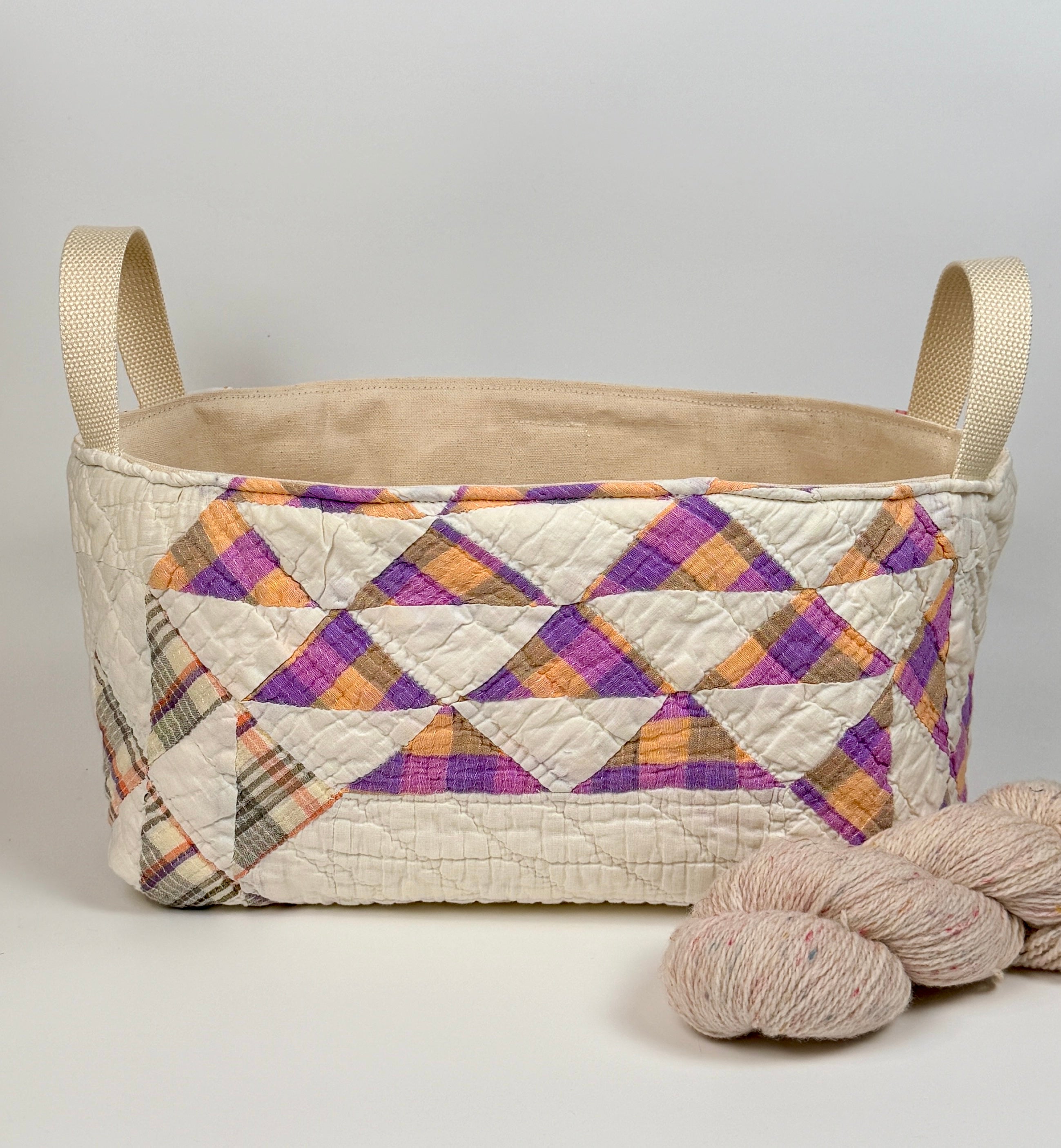 Quilt Basket (Ocean Wave)