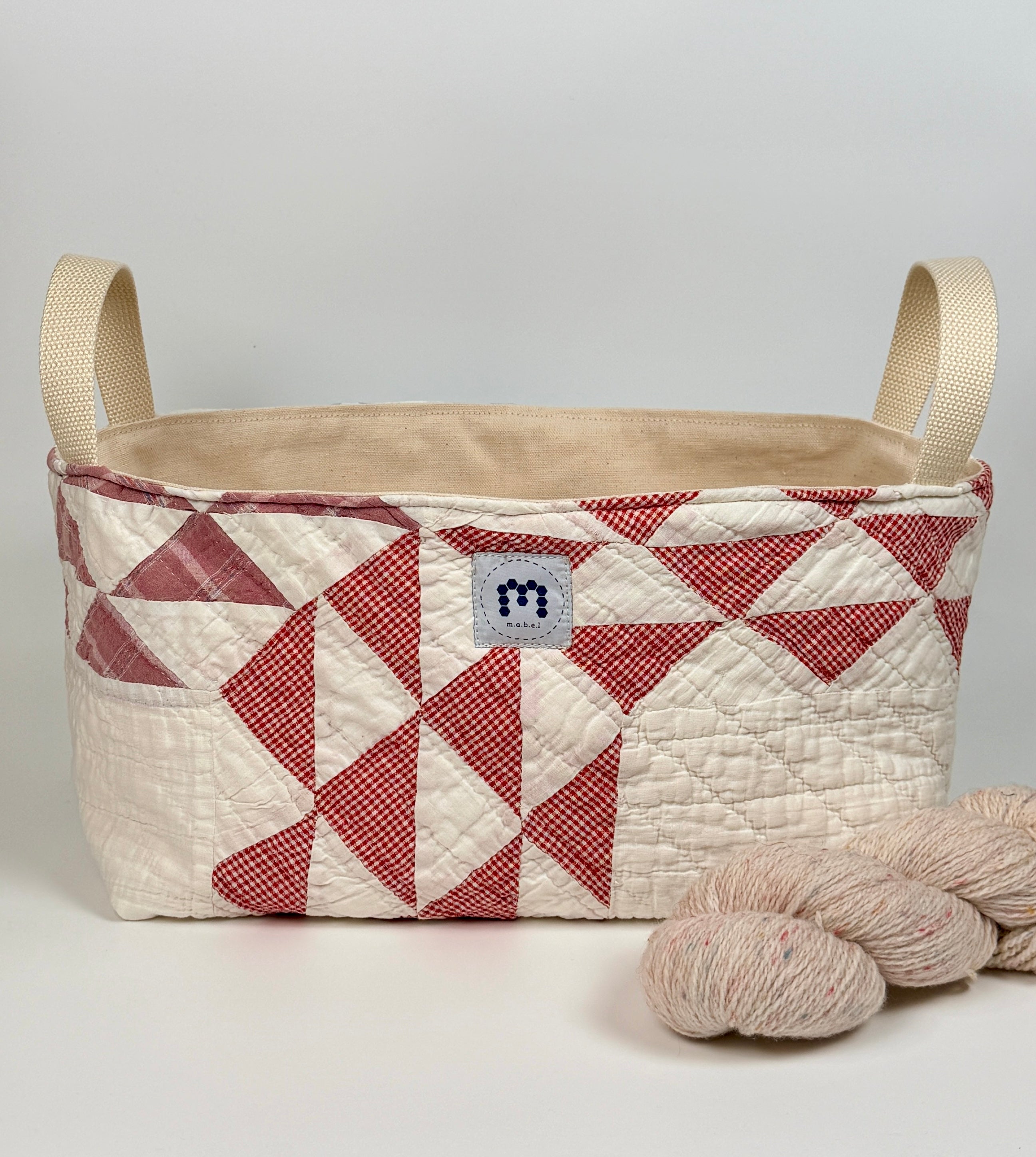 Quilt Basket (Ocean Wave)