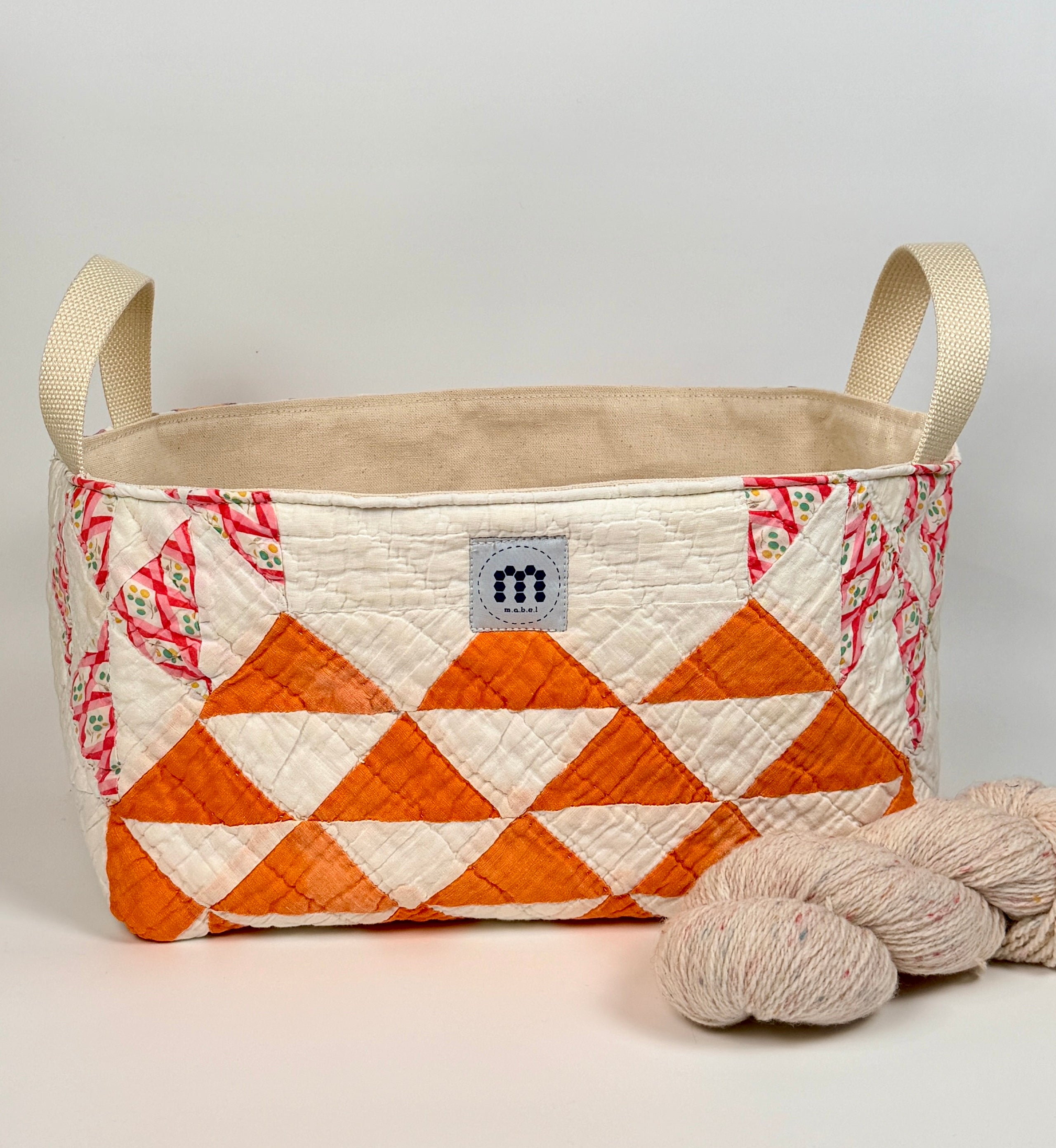Quilt Basket (Ocean Wave)