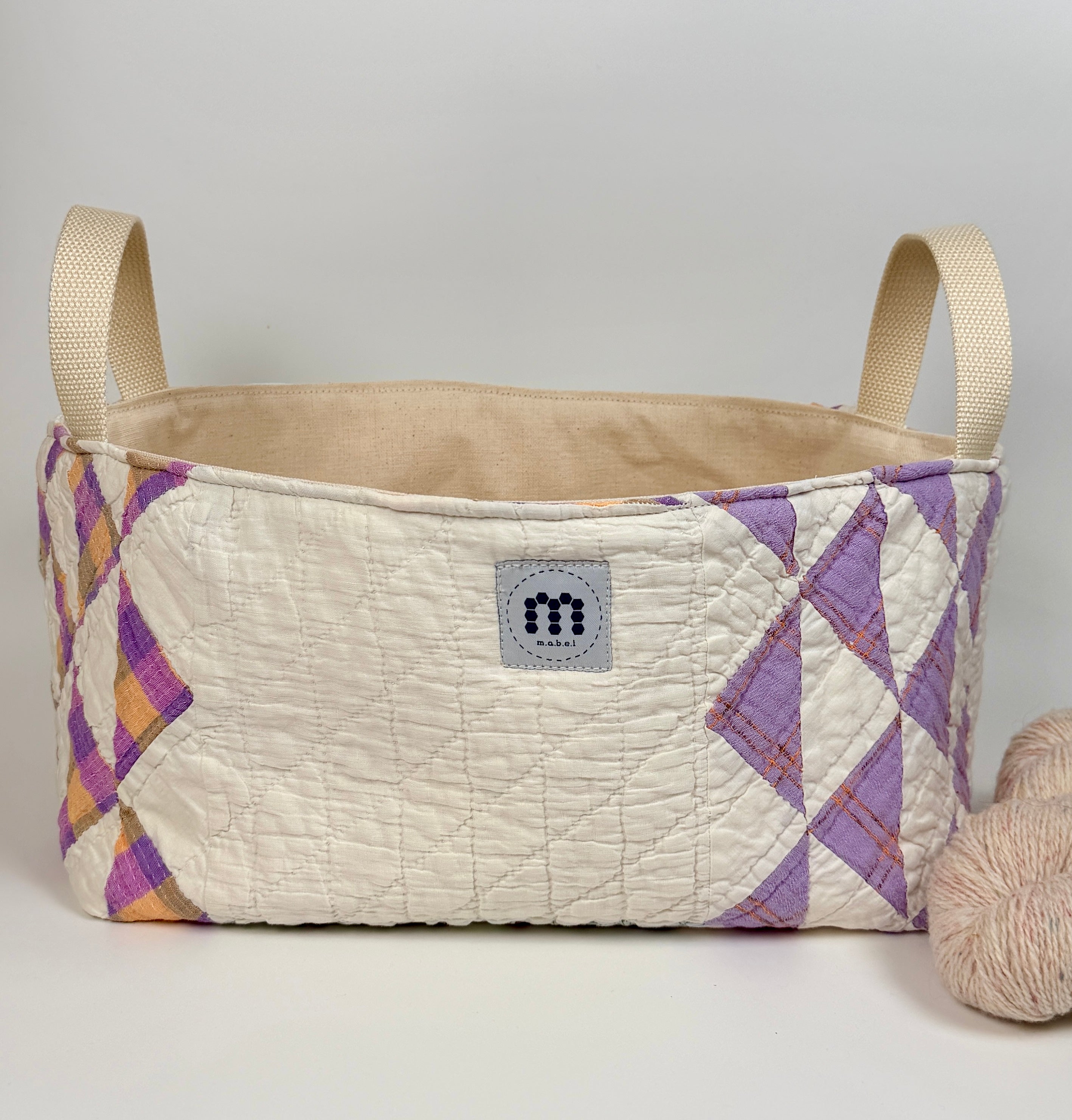 Quilt Basket (Ocean Wave)