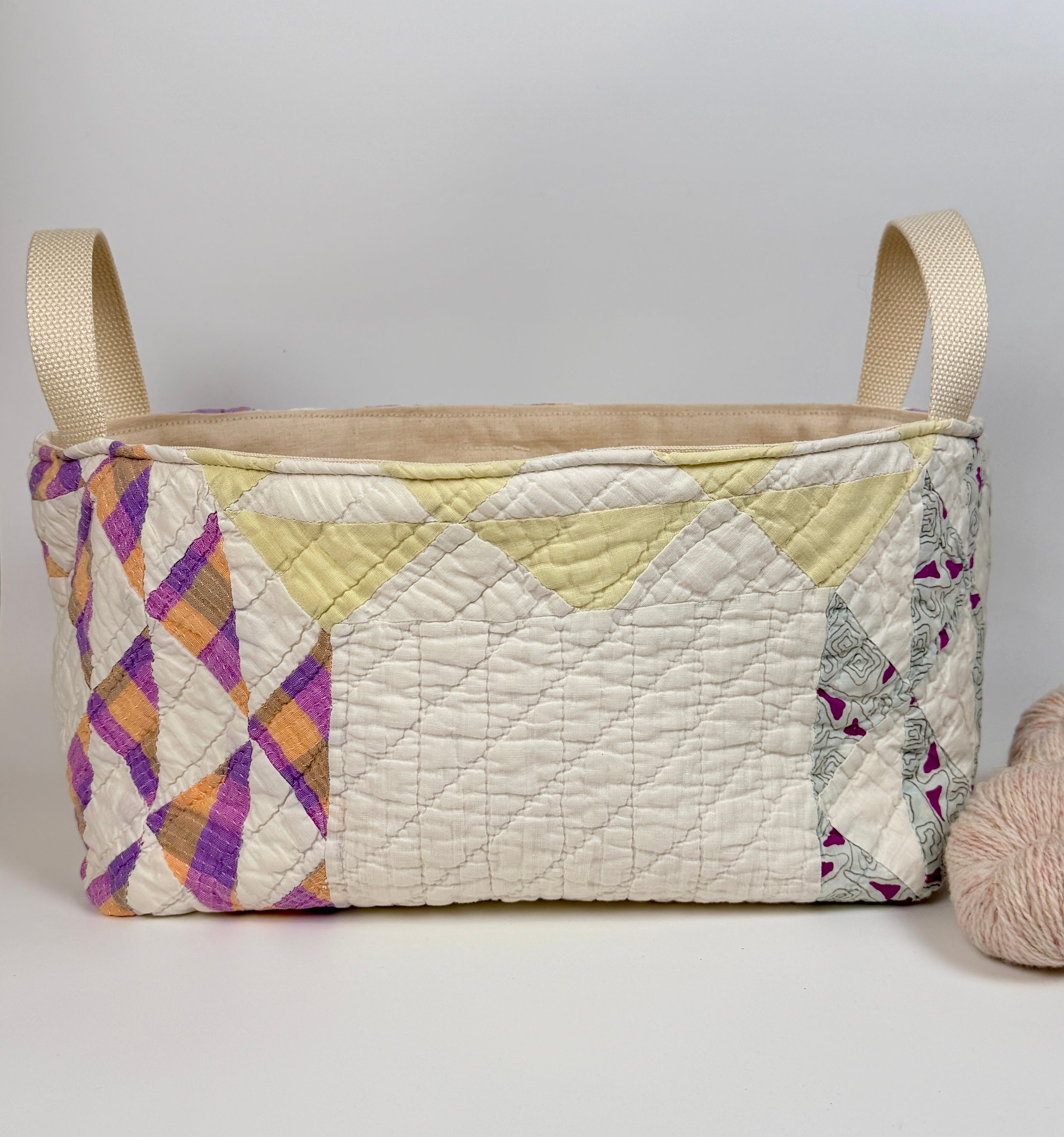 Quilt Basket (Ocean Wave)