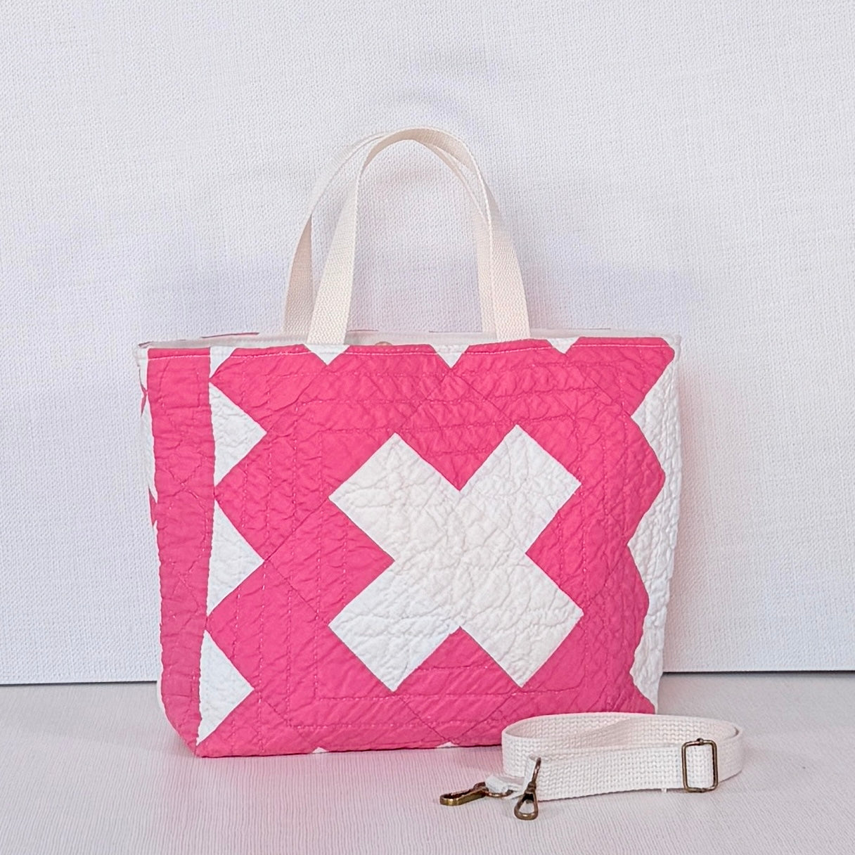 Studio Tote (Dark Pink Barn Door)