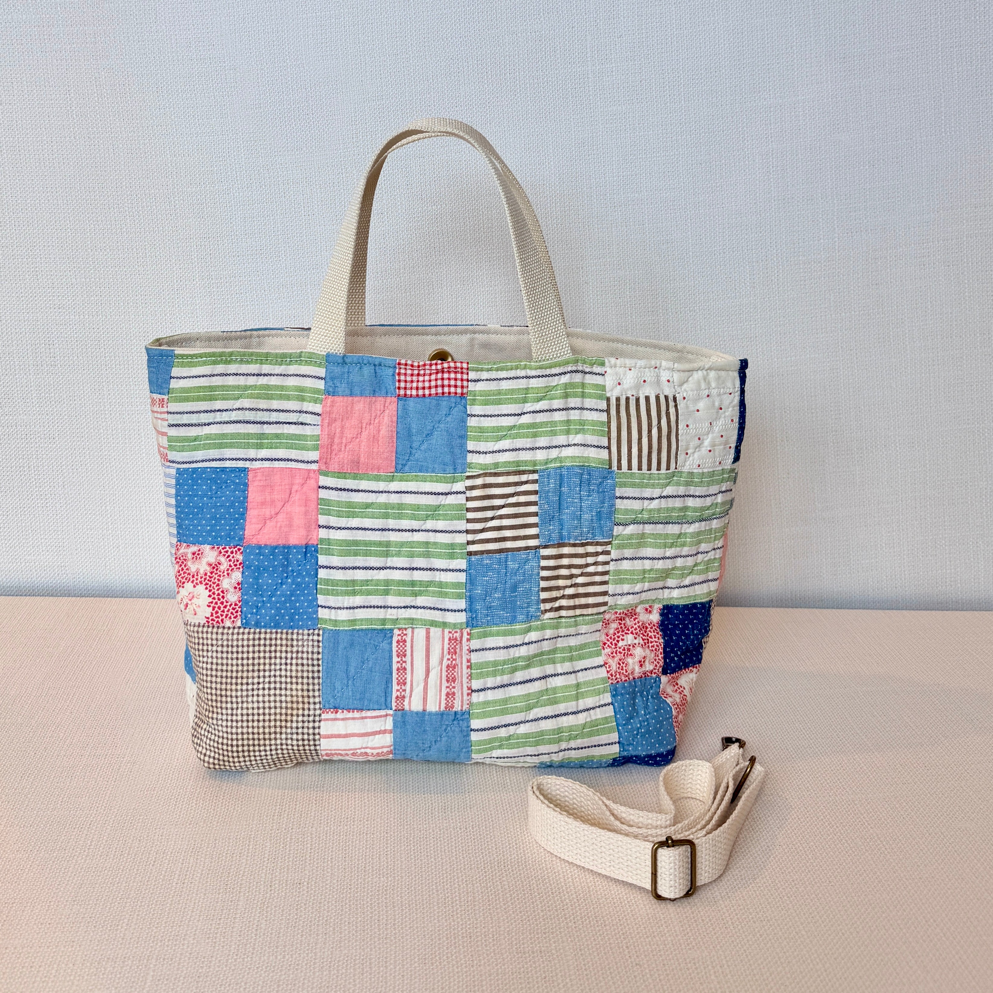 Studio Tote (Chambray 4 Patch)