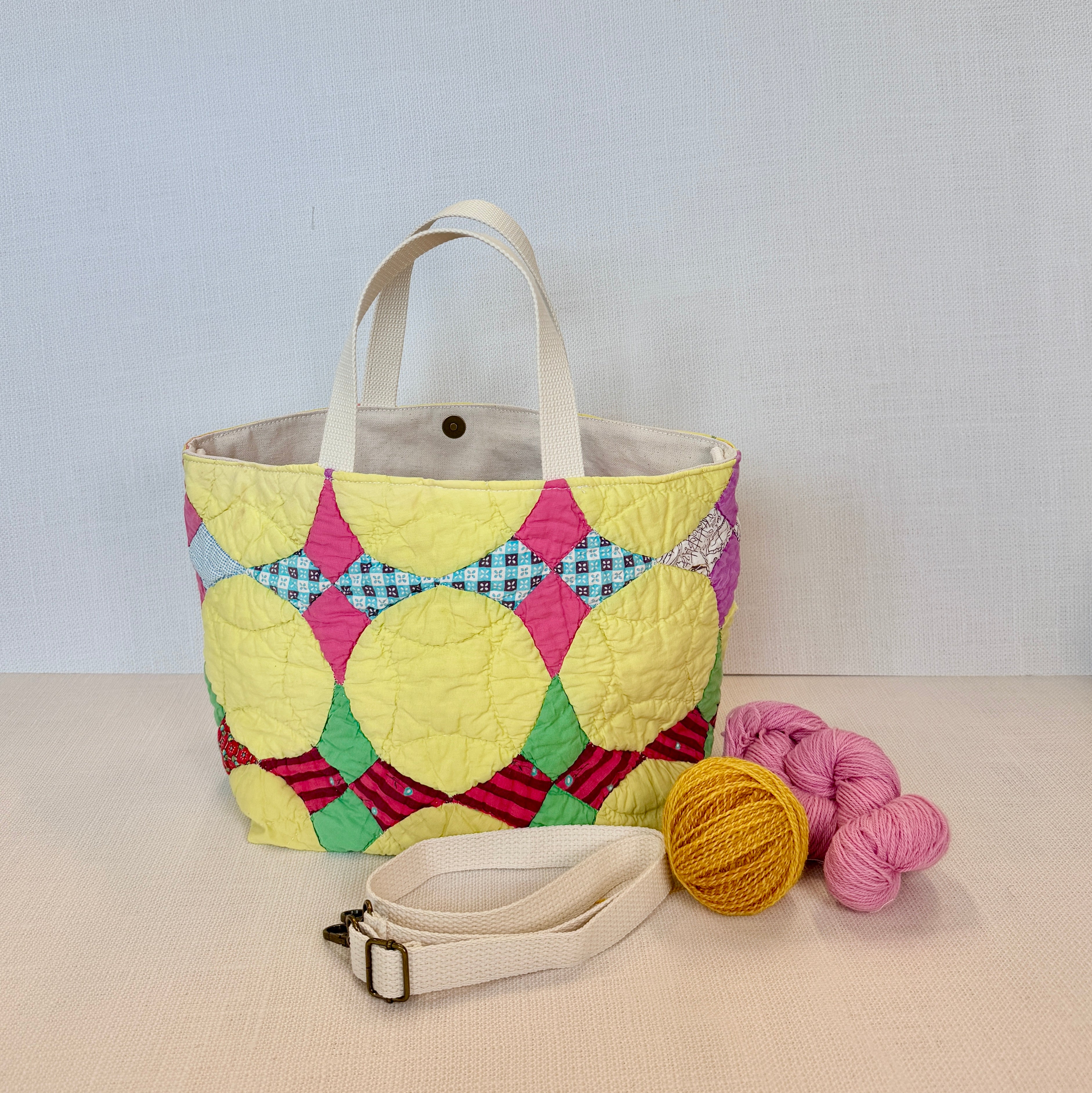 Studio Tote (Yellow Hummingbird)