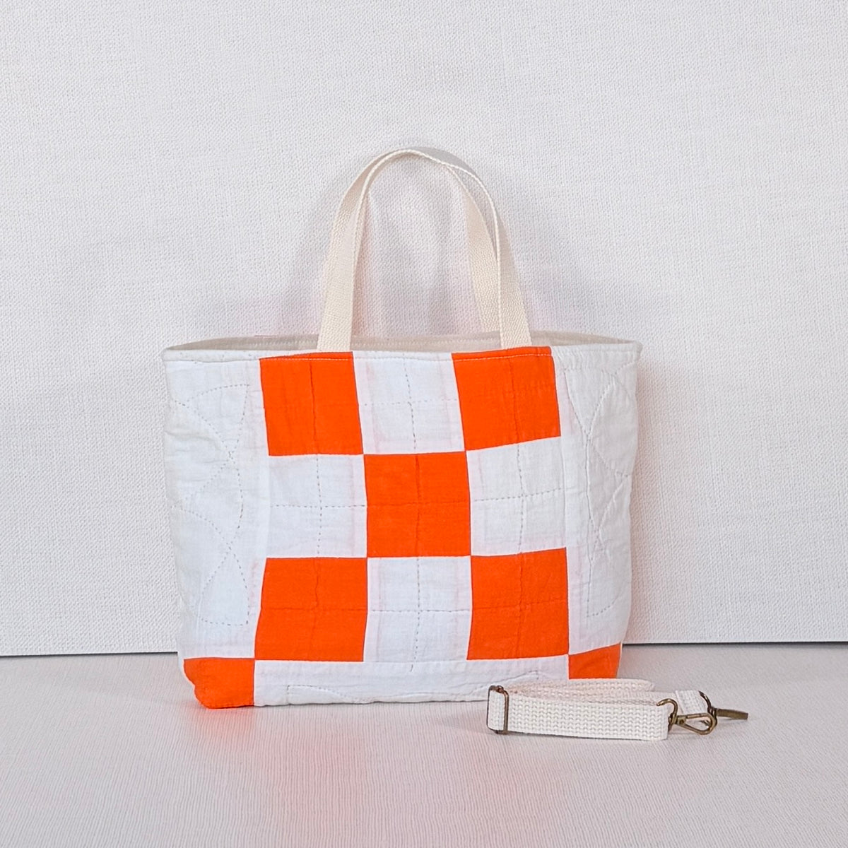 Studio Tote (Orange 9 Patch)