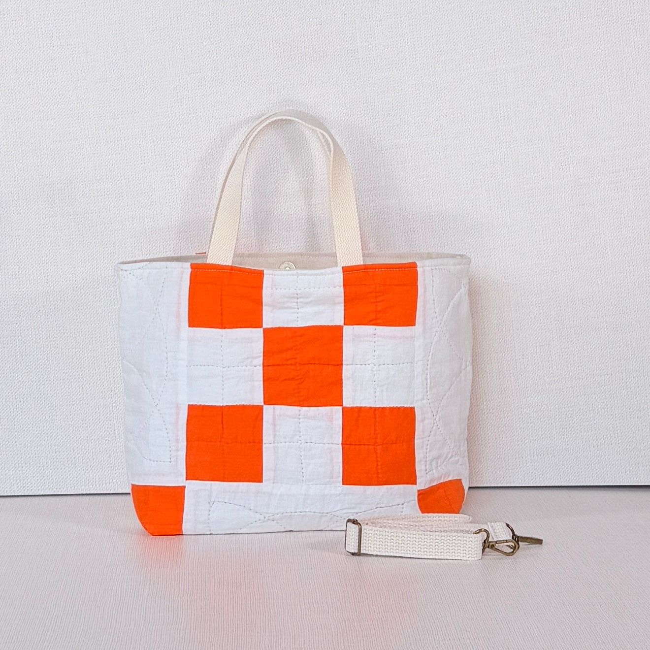 Studio Tote (Orange 9 Patch)