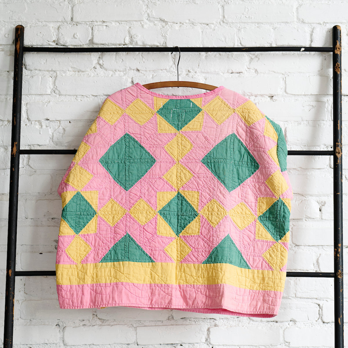 Pink Starburst Quilt Coat