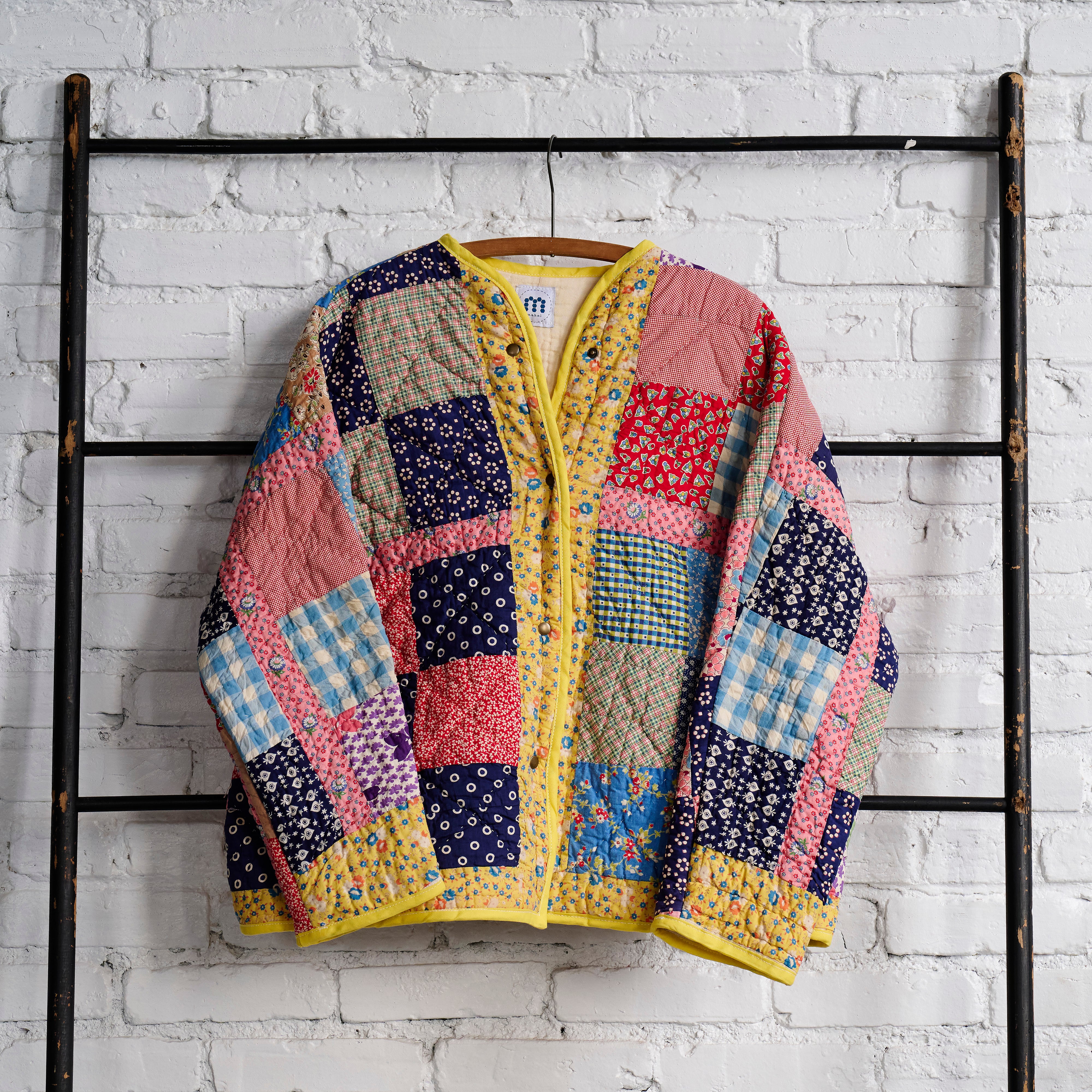 Quilt Cardi (Large 9 Patch)