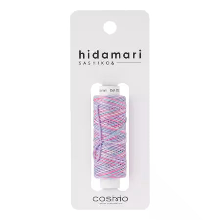 Cosmo Hidamari Sashiko Thread - Cotton Candy