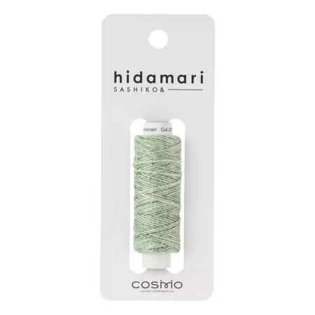Cosmo Hidamari Sashiko Thread - Mojito Green
