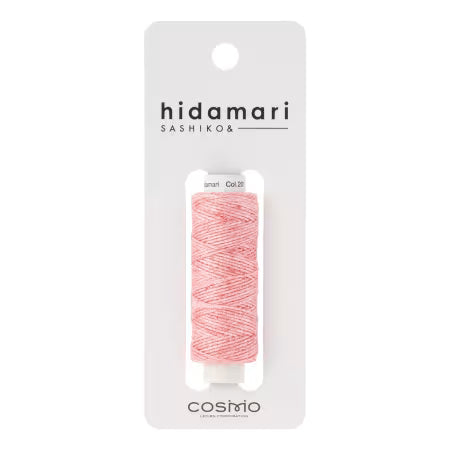 Cosmo Hidamari Sashiko Thread - Strawberry Milk