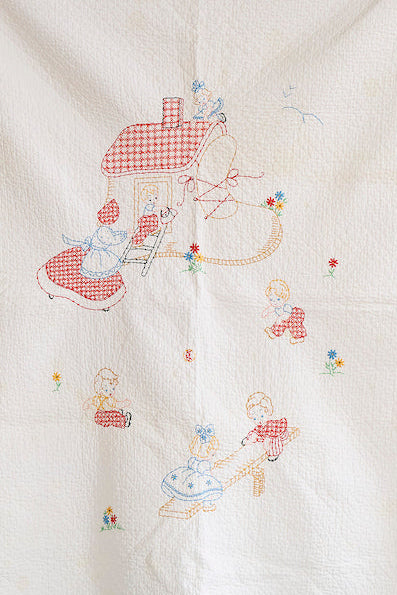 Baby Quilt (Old Woman Who Lived in a Shoe)