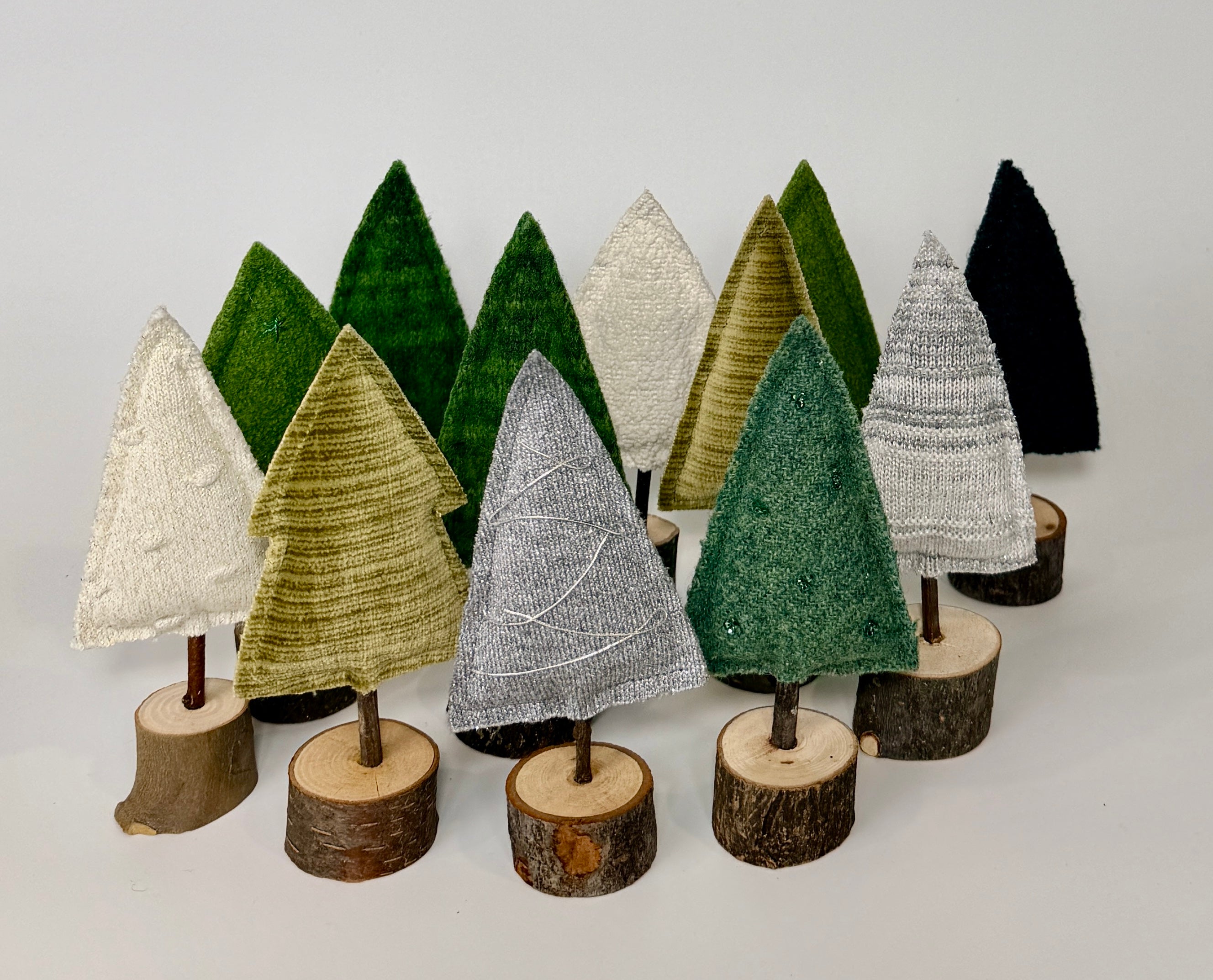 Wooly Christmas Trees (Small)