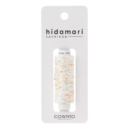 Cosmo Hidamari Sashiko Thread - Orange Blue