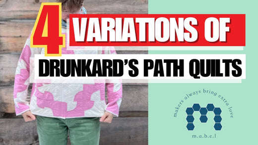 Let's Examine These 4 Drunkard's Path Quilts