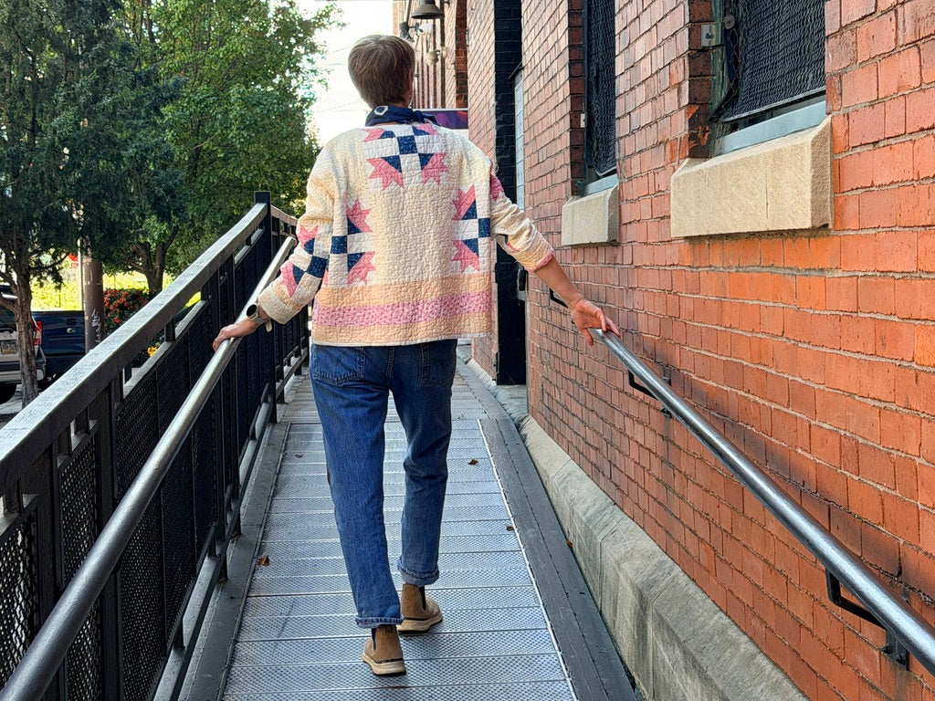 Indigo & Red Bear Tracks