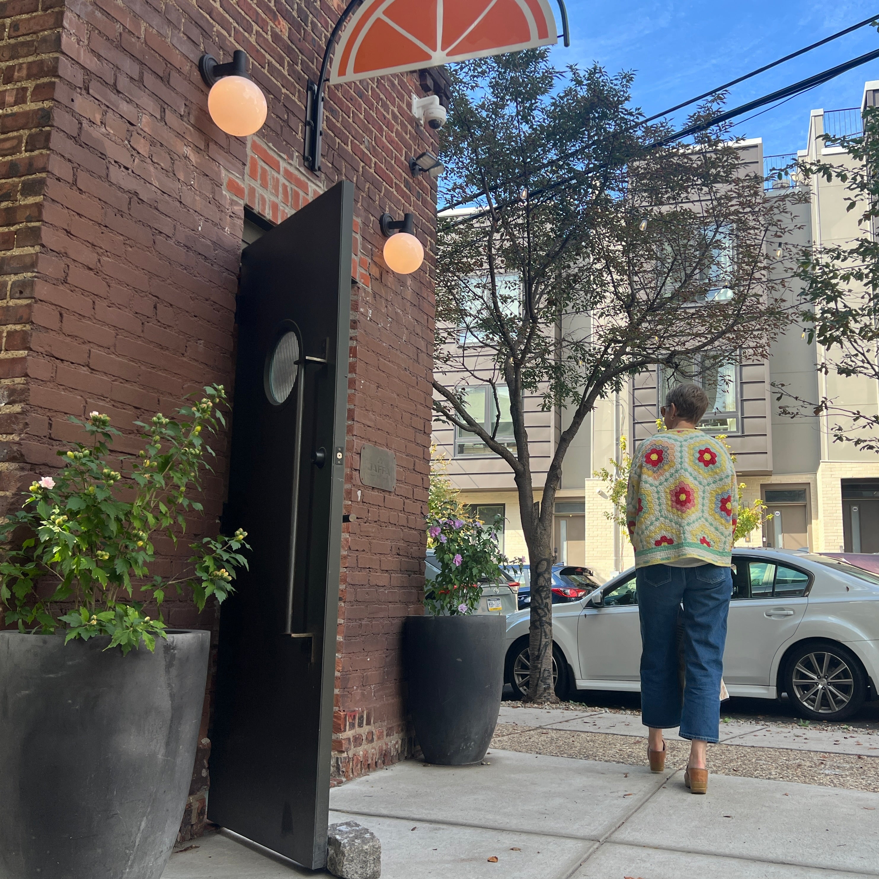 Flower Garden (with green) Quilt Coat