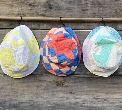 Bucket Hats (Pastel Square in a Square)