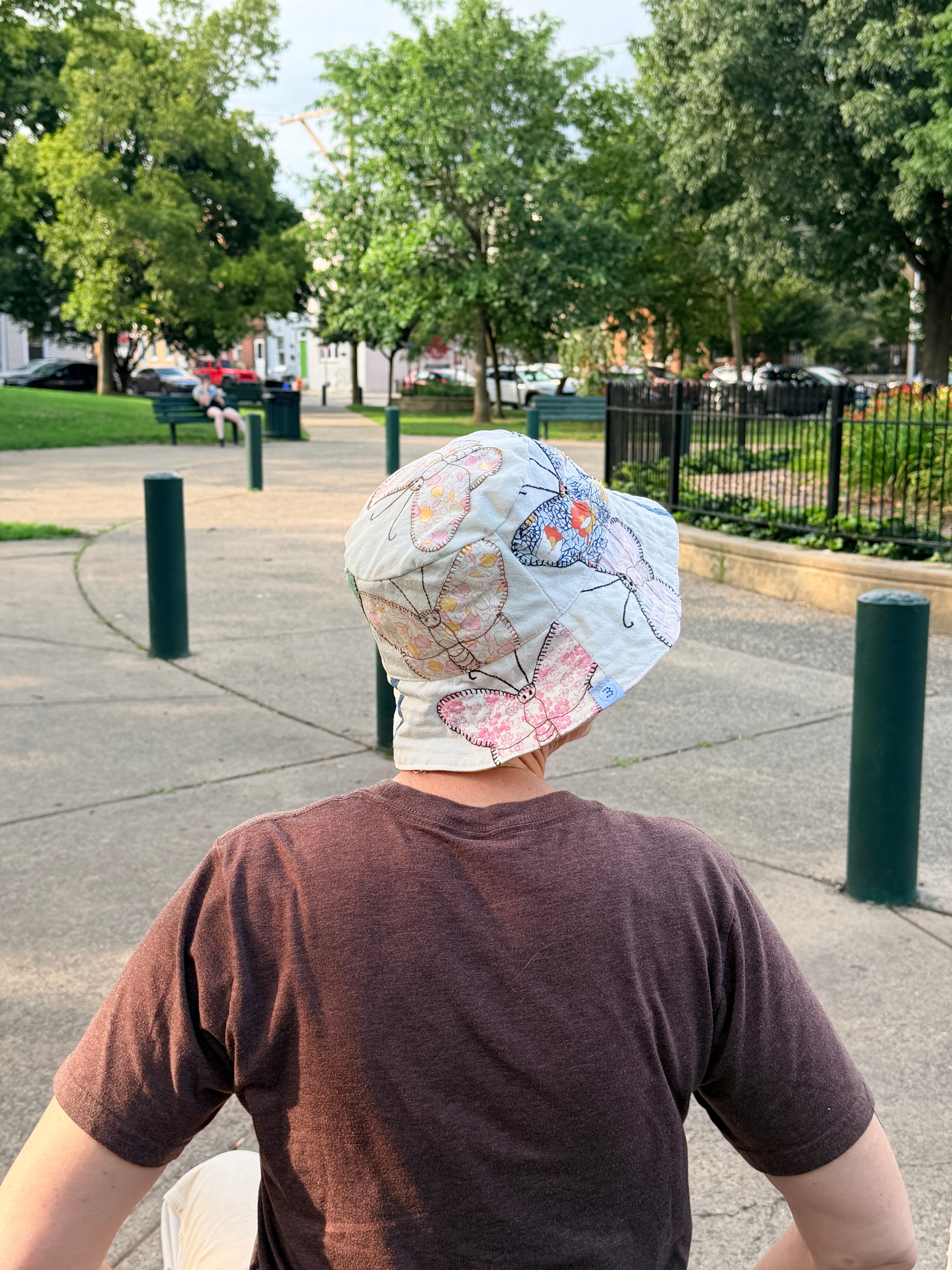 Bucket Hat (Feedsack Butterflies)