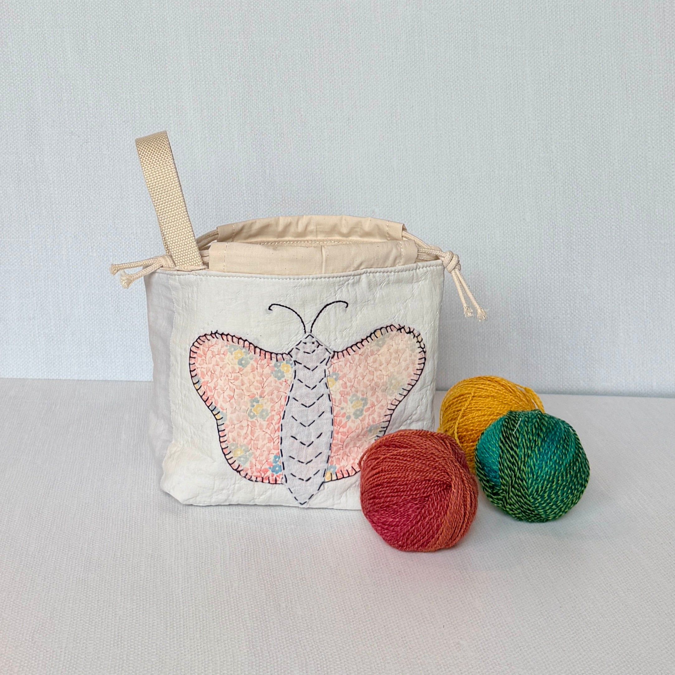 Baby Bucket Bag (Butterflies )