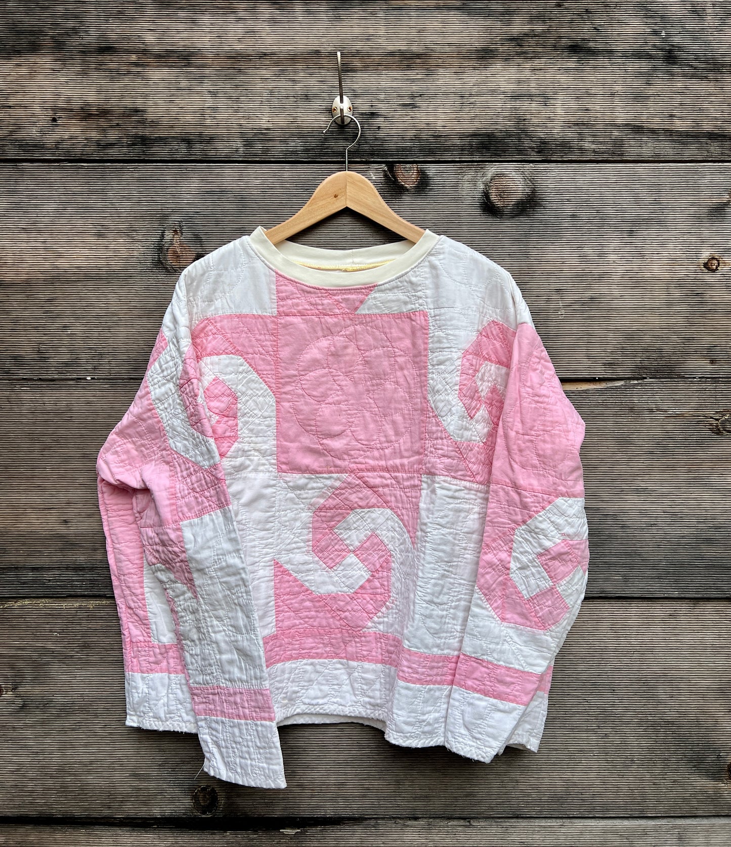 Quilt Popover (Pink Snail's Trails)