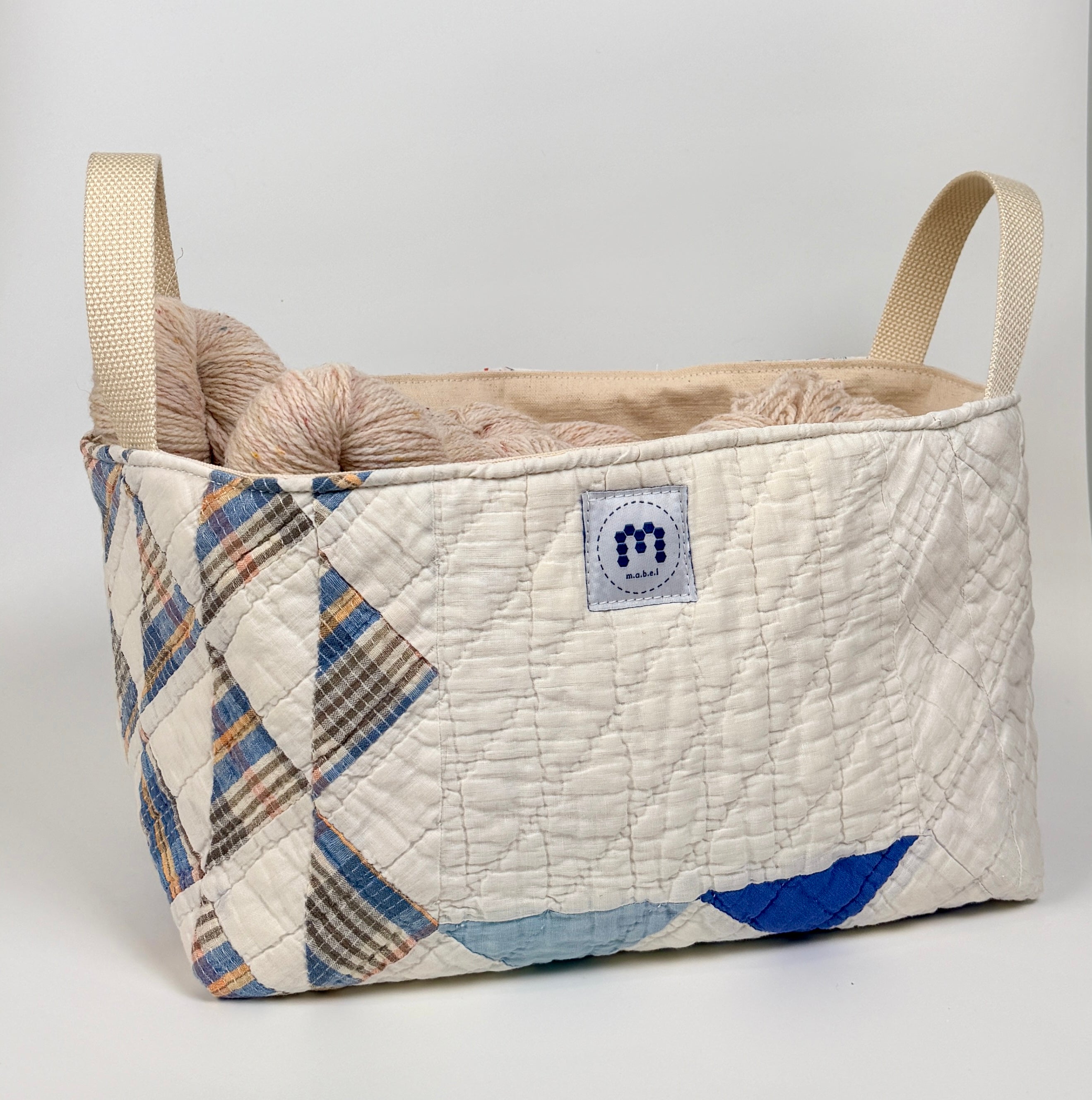 Quilt Basket (Ocean Wave)