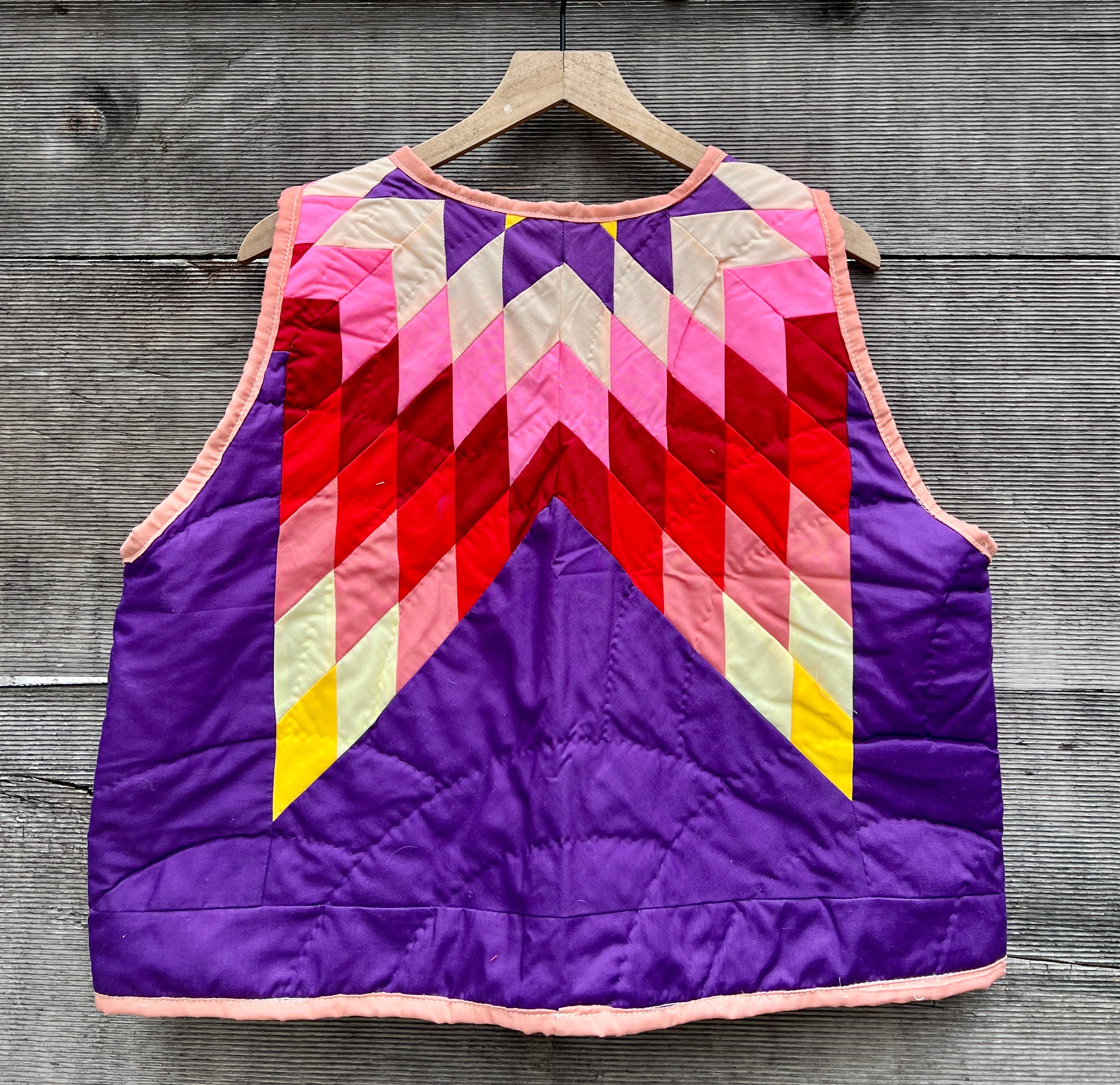 Tie Vest (Purple Texas Lone Star)