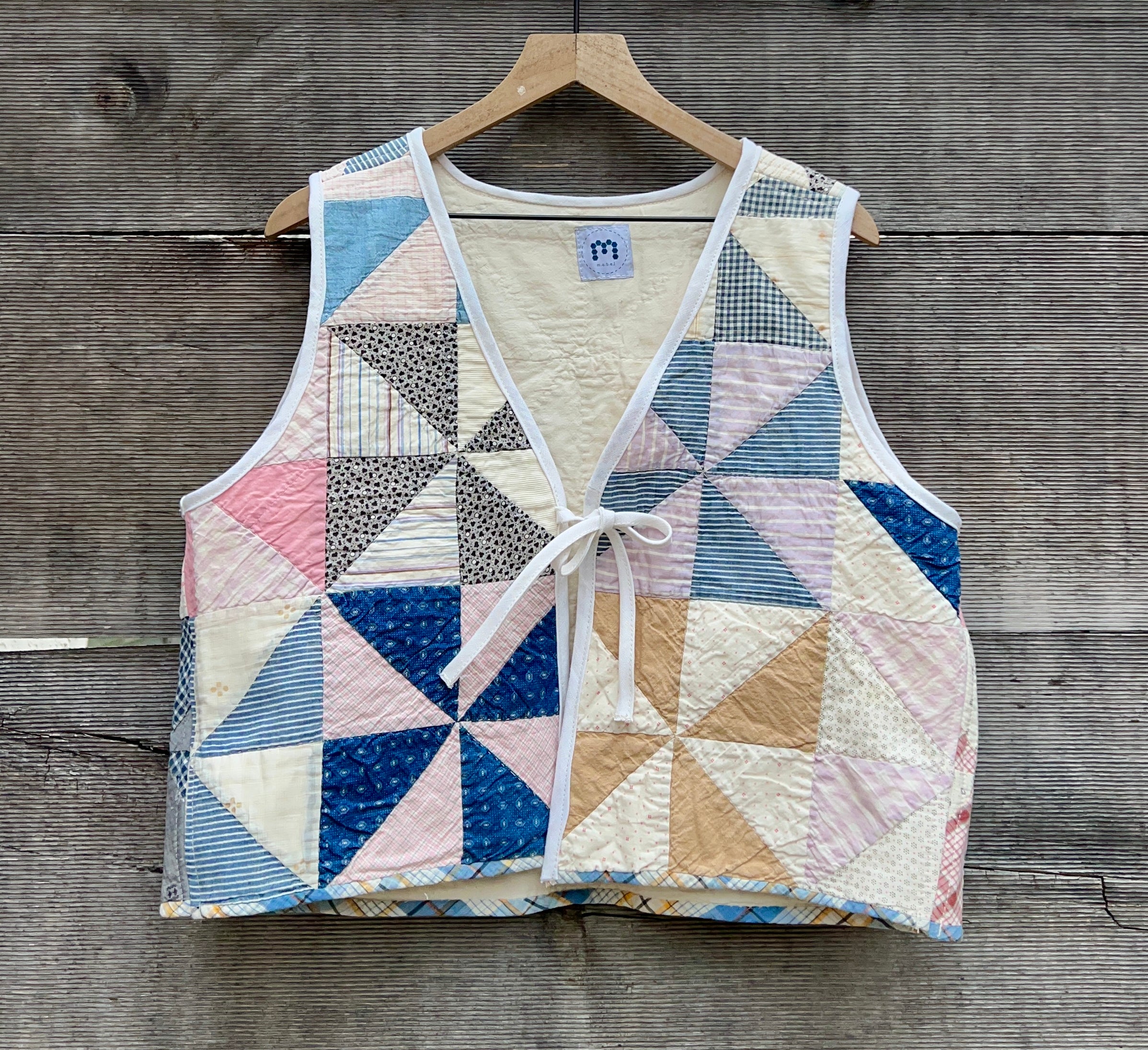 Tie Vest (Shirting Pinwheel)