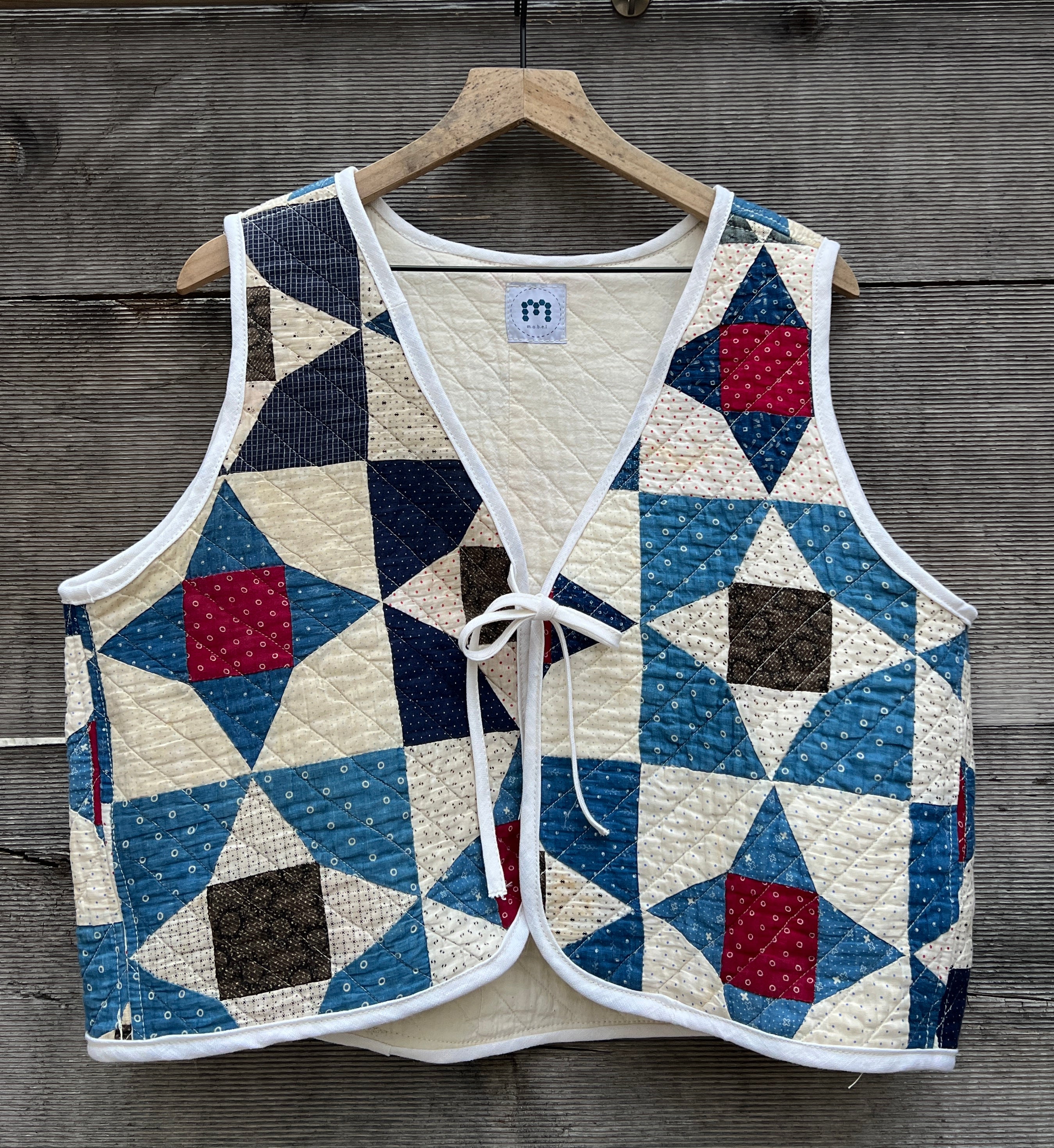 Tie Vest (Indigo Kite)