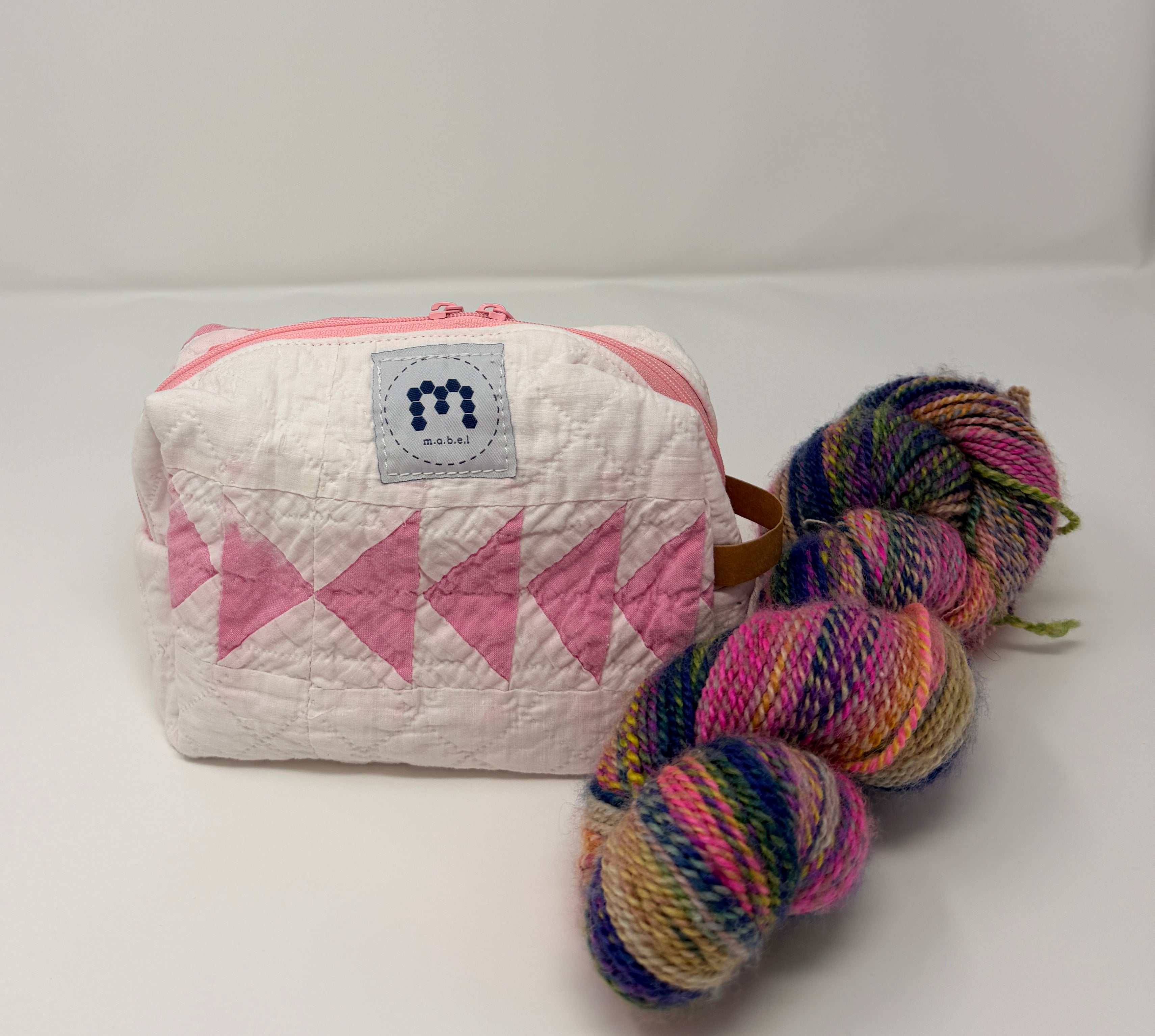 Dopp Kit (Pink Flying Geese)