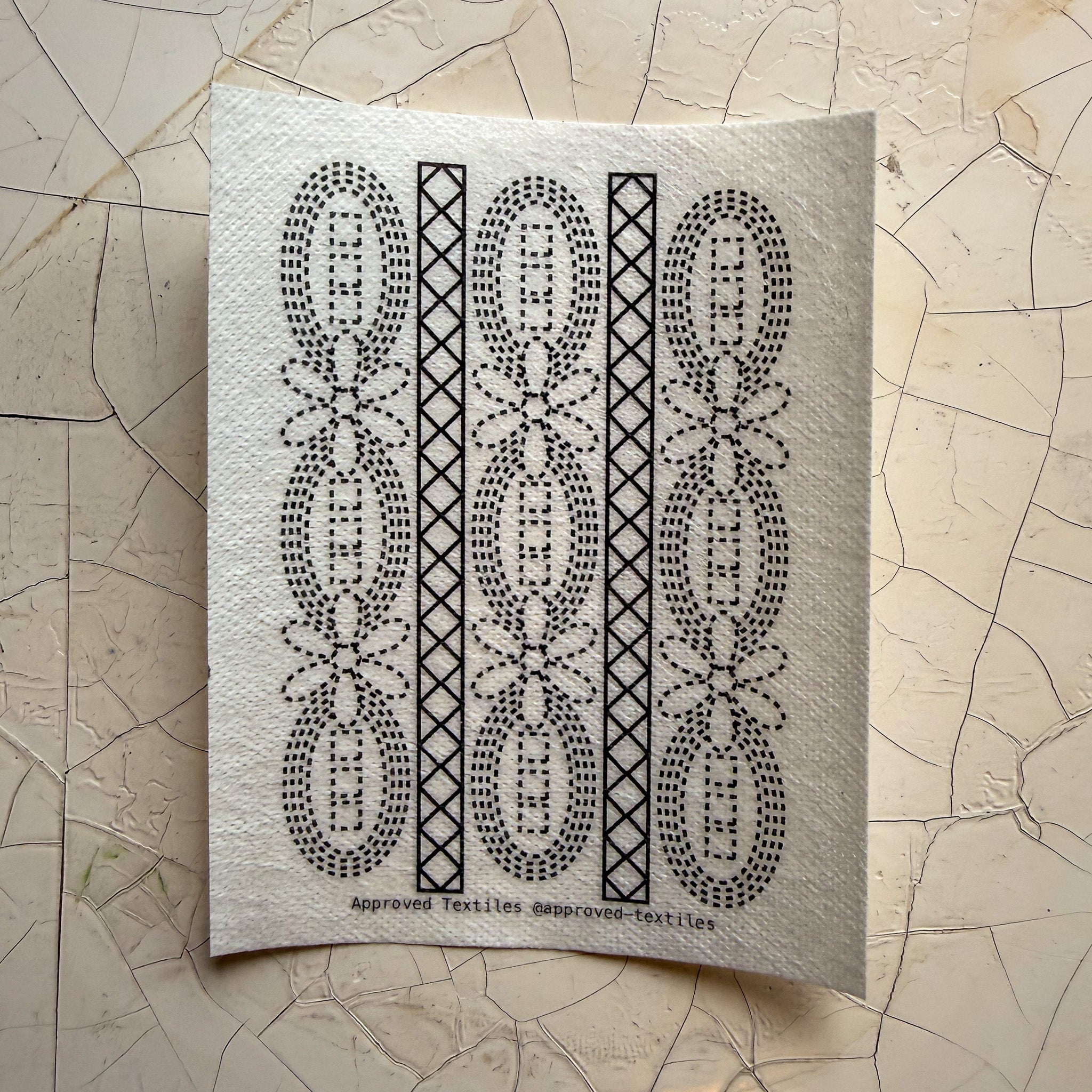 Daisies: Visible Mending Transfers